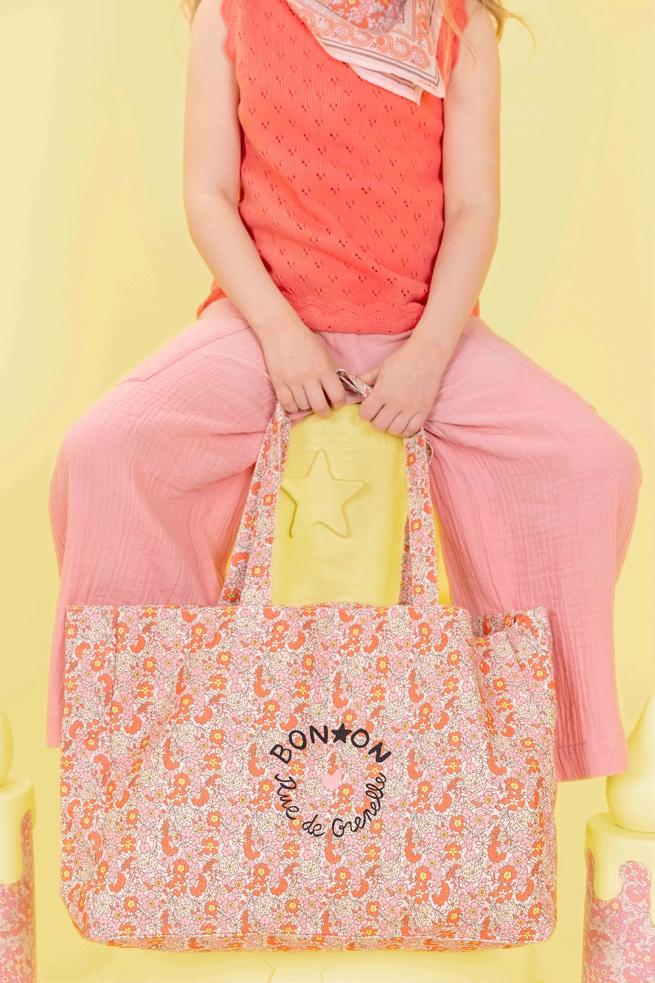 Cabas - Beth Fleur Vintage Rose - Image 3