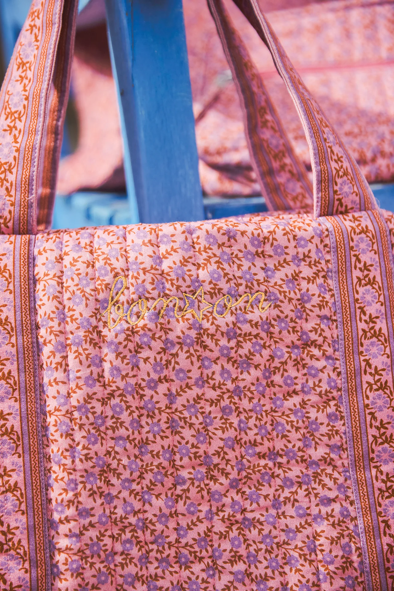 Sac à langer - Foulfleur Violet - Image 3