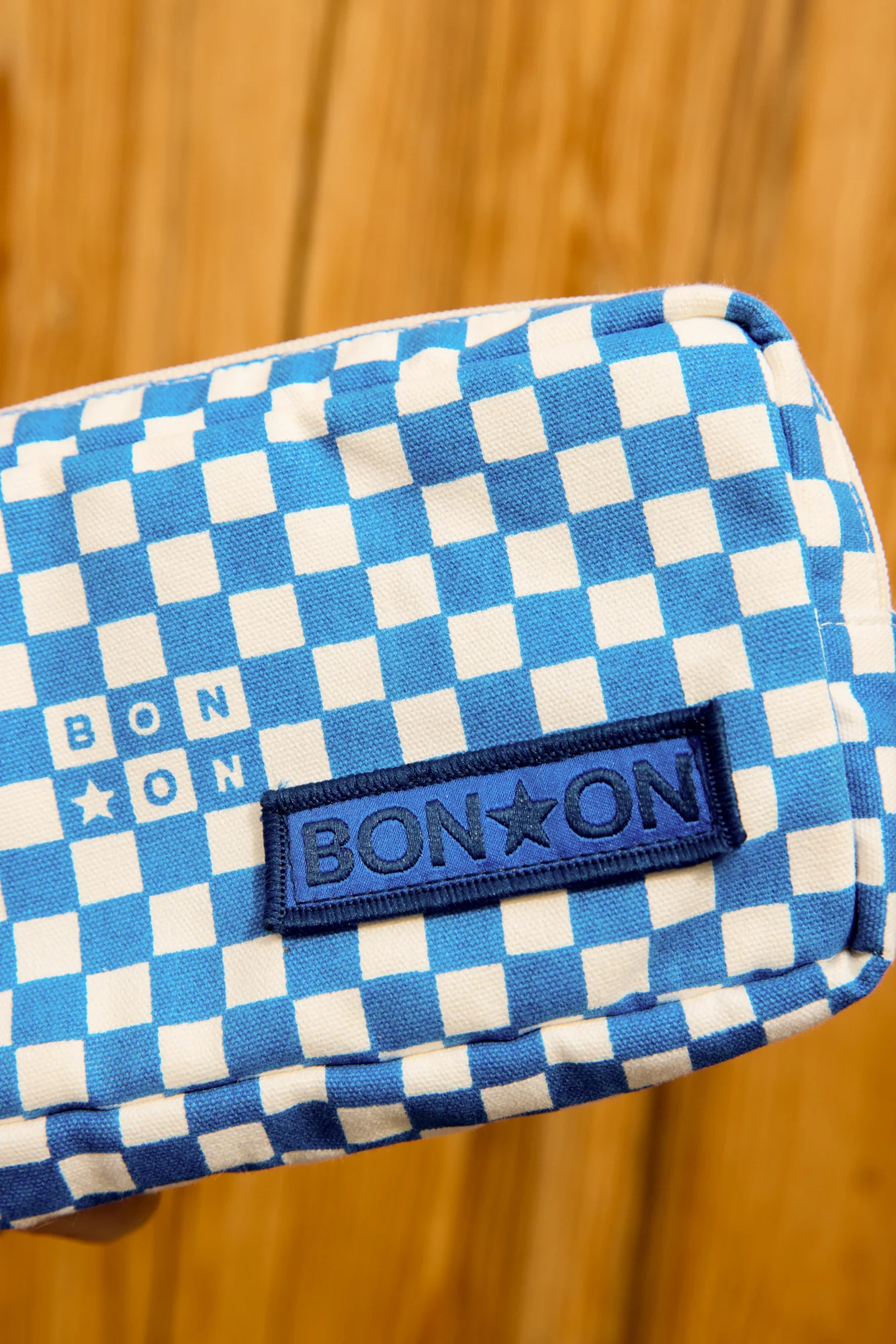 Trousse - Damier Bleu - Image 2