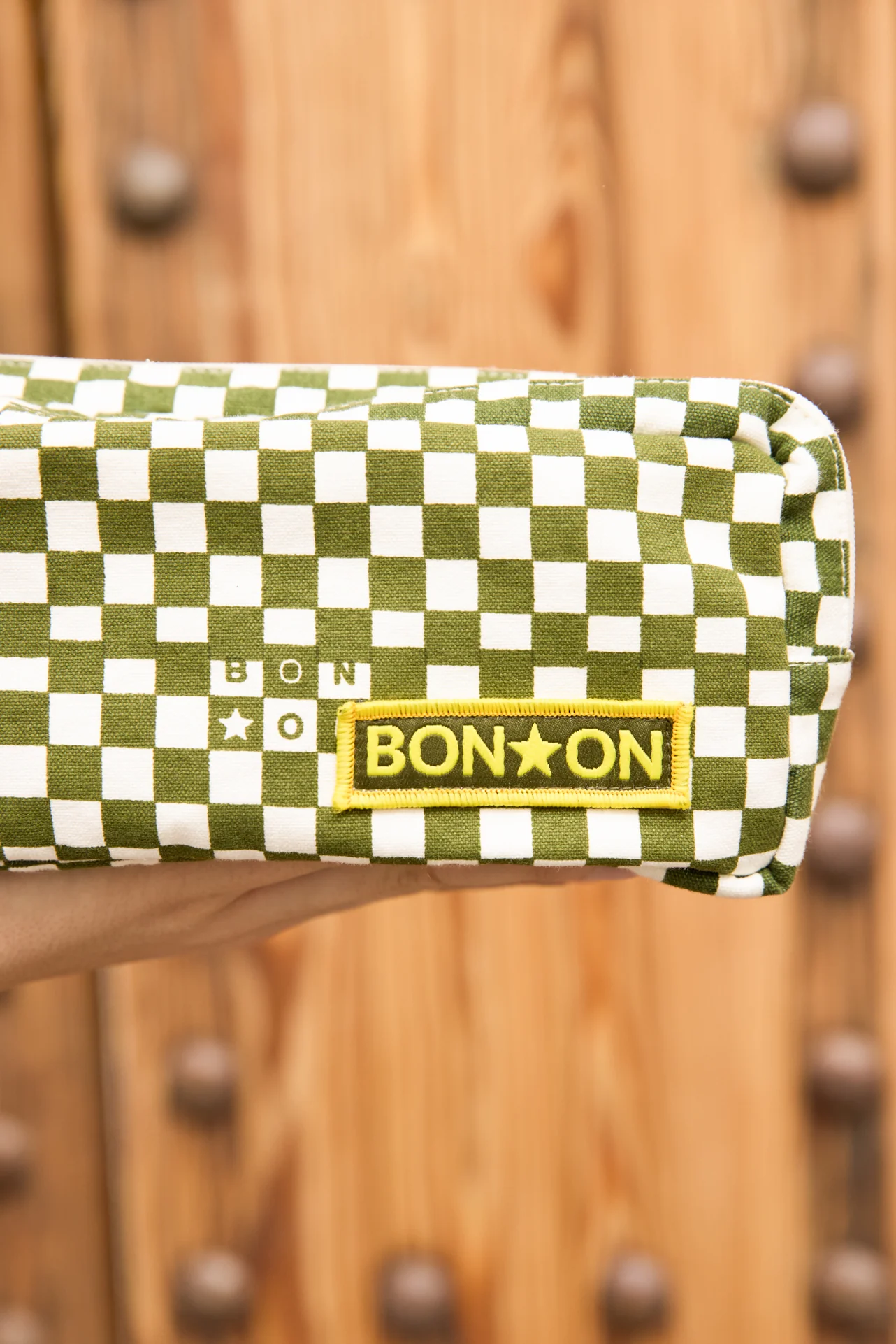 Trousse - Damier Vert - Image 2