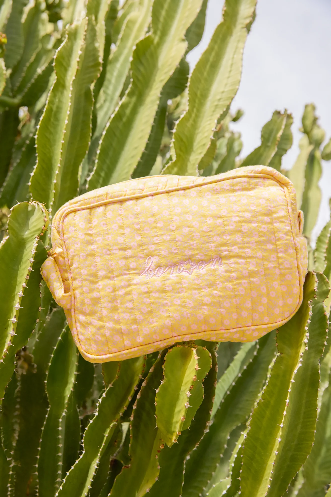 Trousse de toilette - Foulfleur Jaune