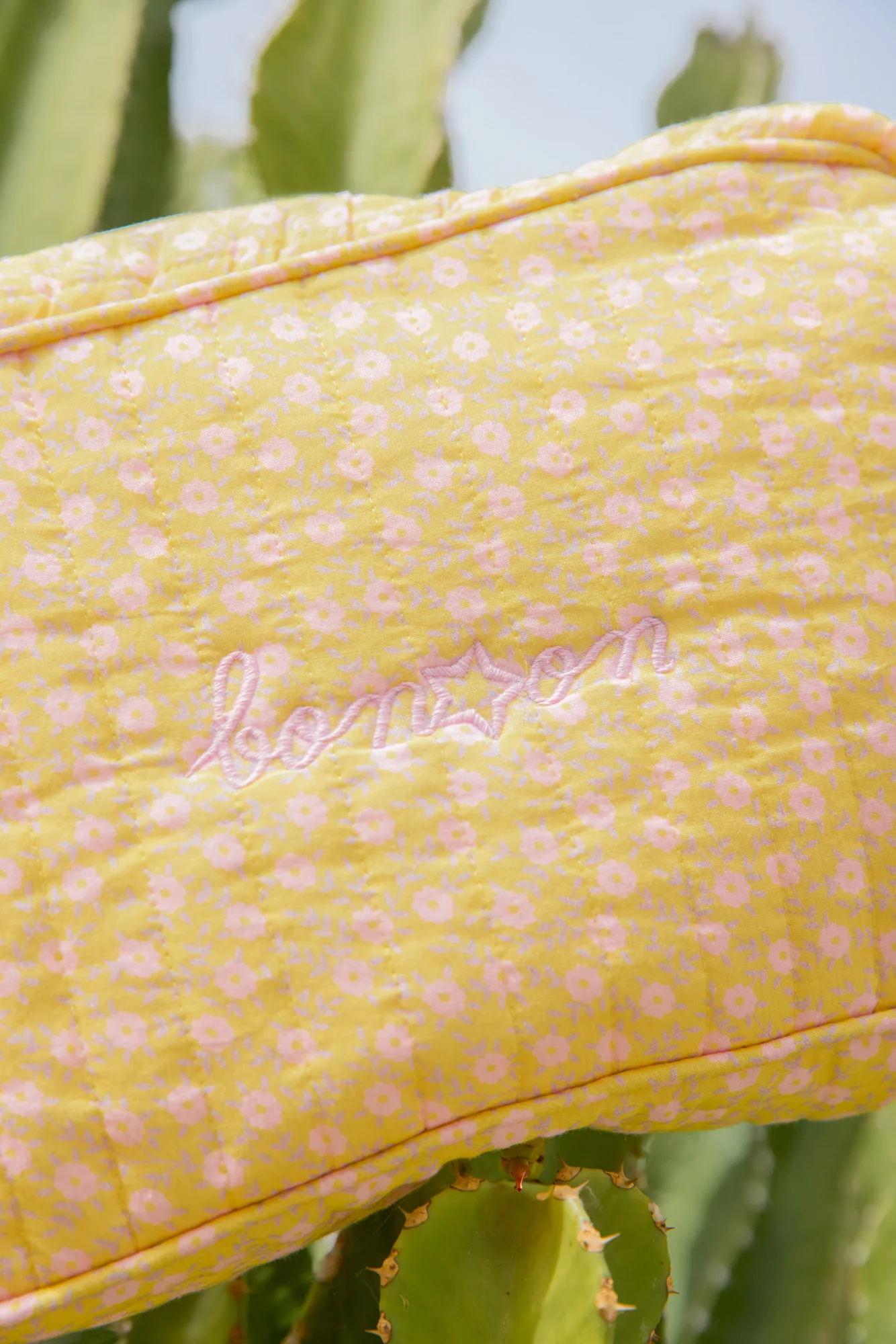 Trousse de toilette - Foulfleur Jaune - Image 2
