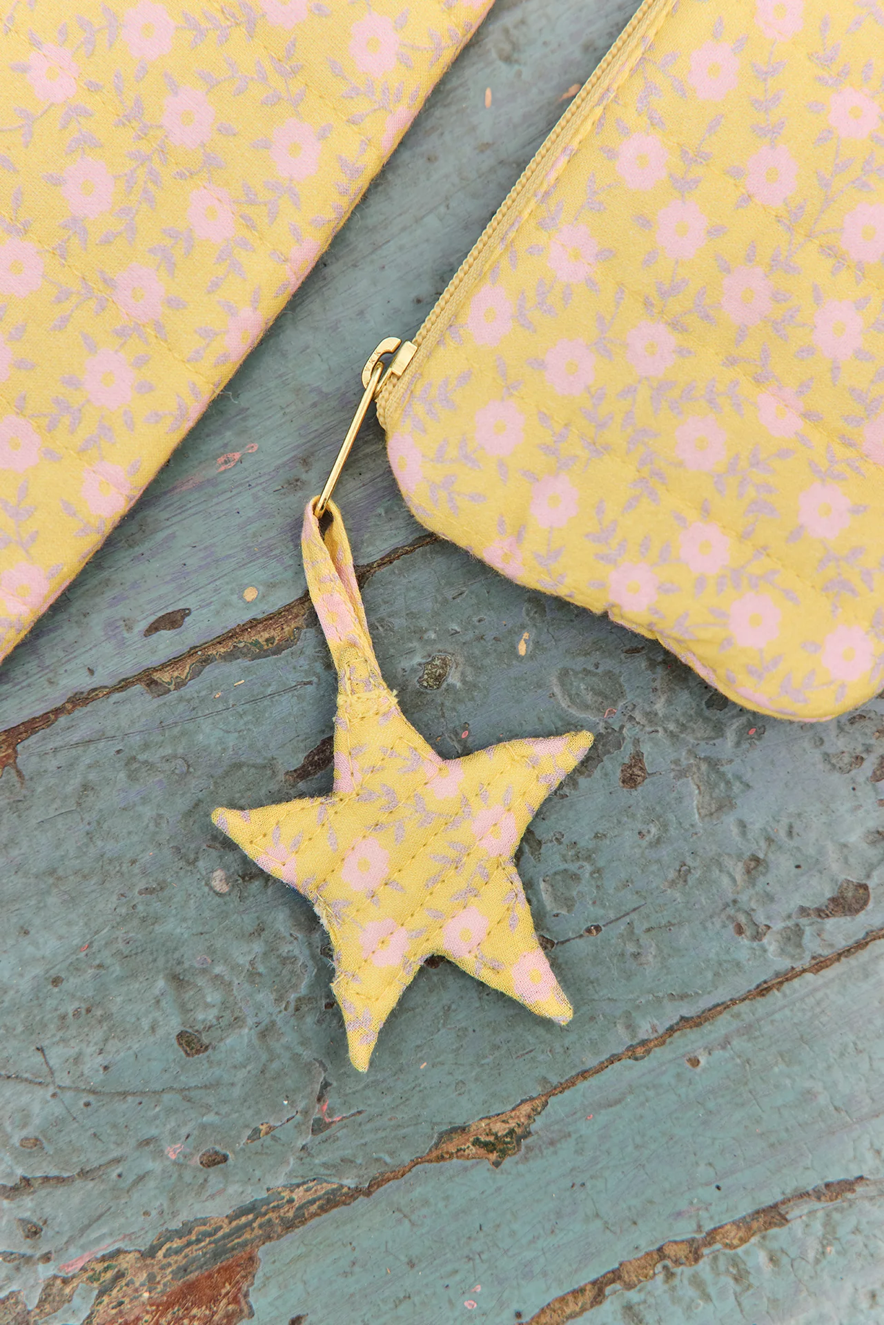 Mini pochette - Ivy Foulfleur Jaune - Image 2