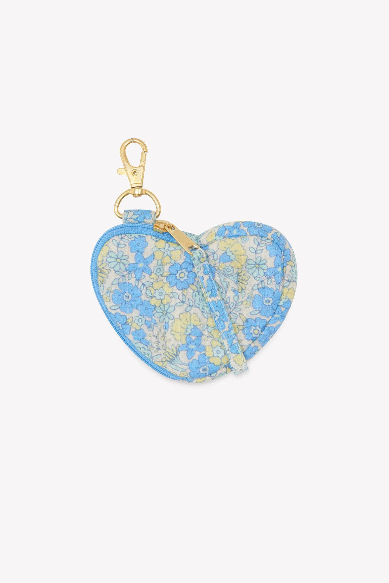 Porte-clé - Fleur Vintage Bleu - Image 2