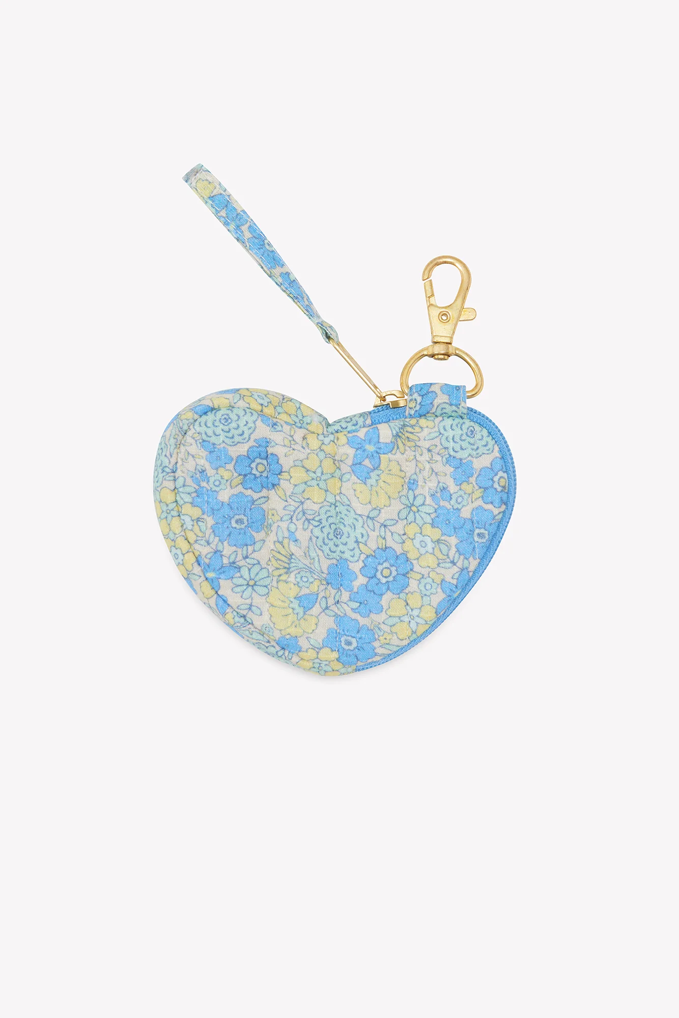 Porte-clé - Fleur Vintage Bleu - Image 4
