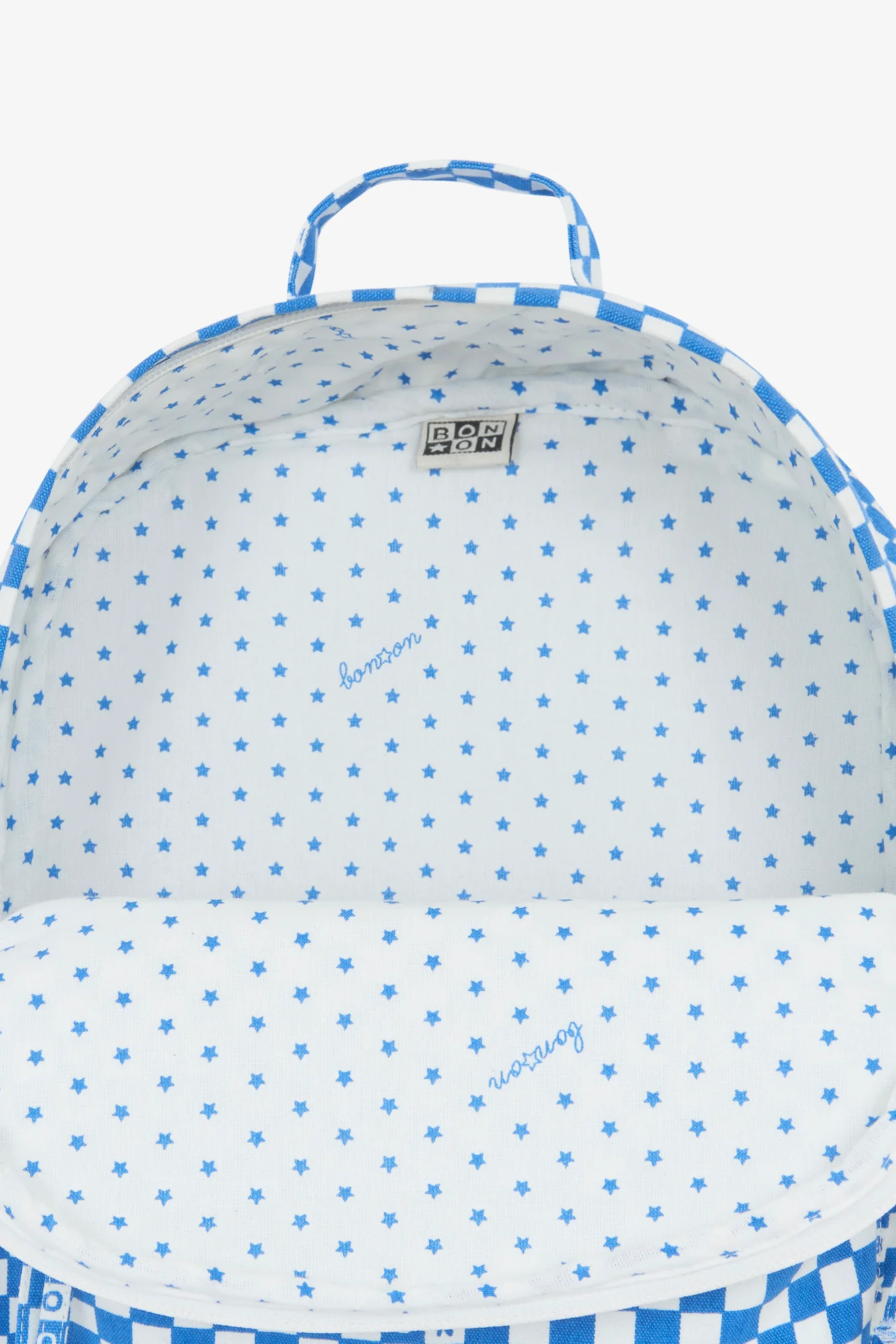 Sac à dos - Damier Bleu - Image 8