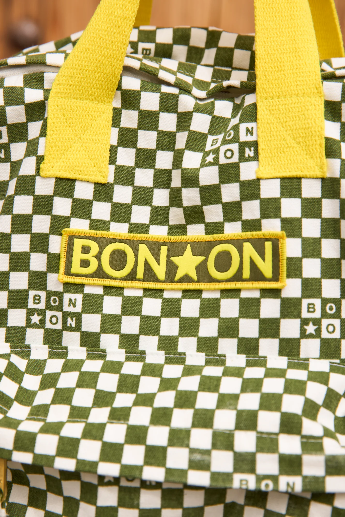Sac à dos - Damier Vert - Image 6