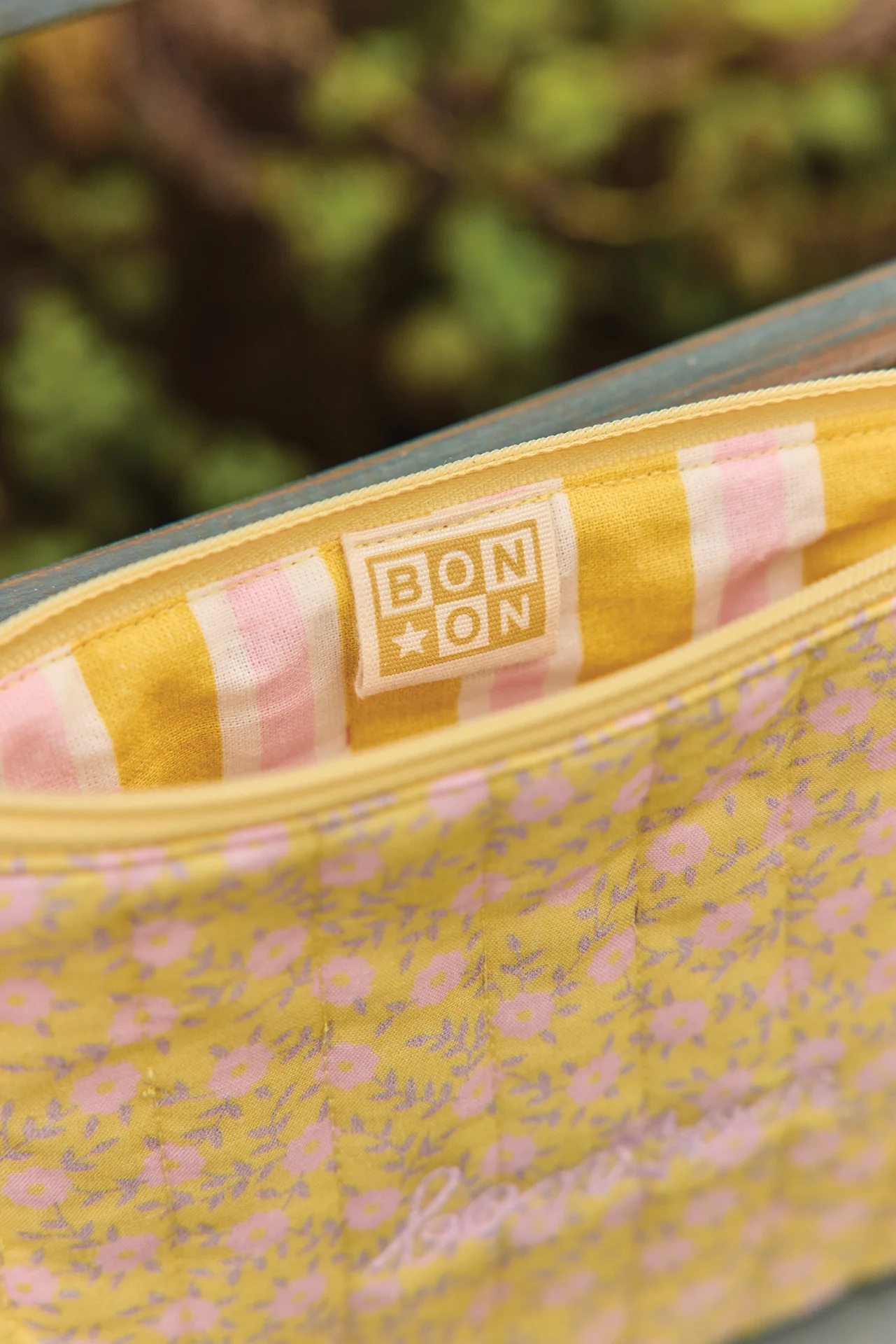 Pochette à bandoulière - Telma Foulfleur Jaune - Image 3