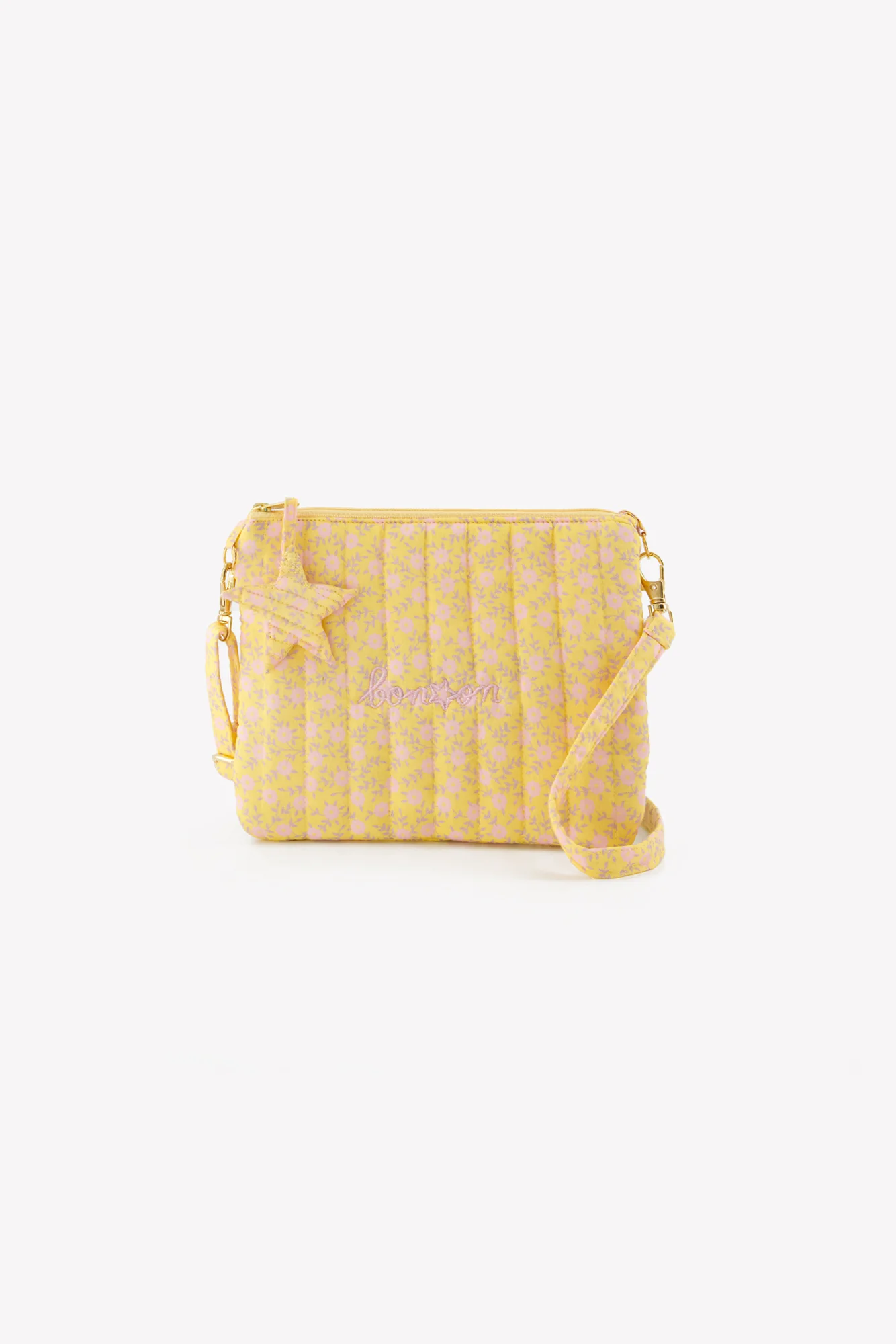 Pochette à bandoulière - Telma Foulfleur Jaune - Image 7
