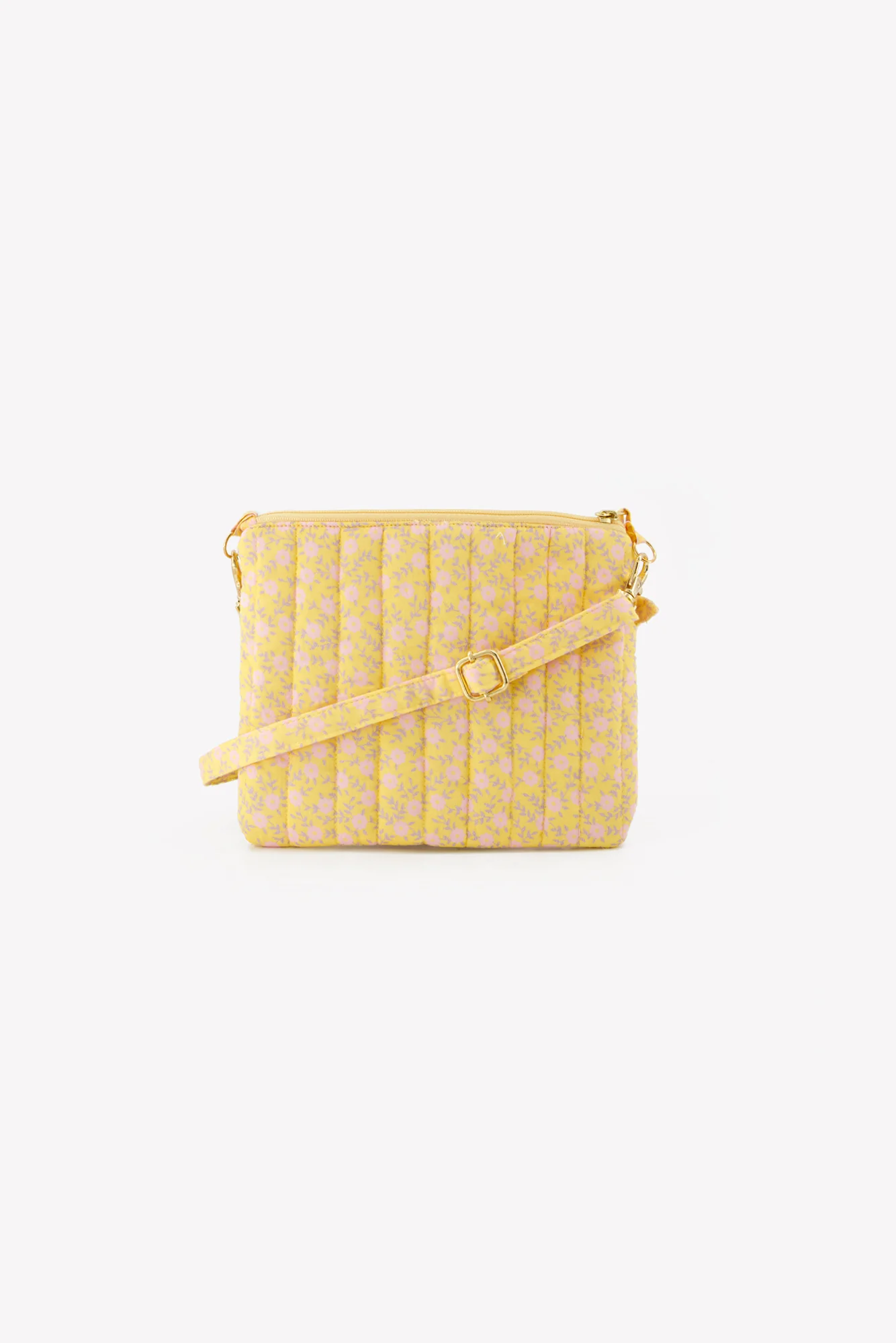 Pochette à bandoulière - Telma Foulfleur Jaune - Image 8