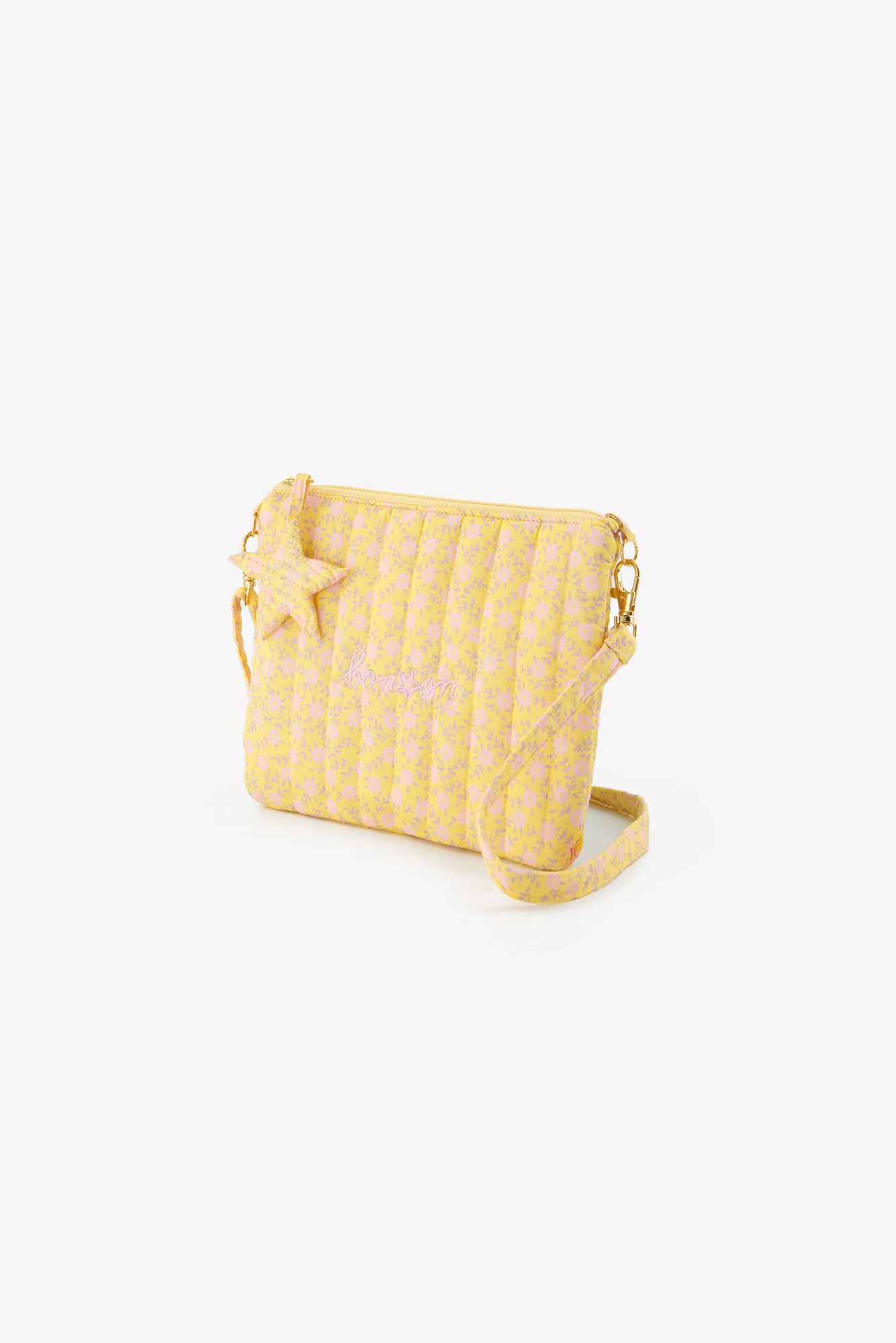Pochette à bandoulière - Telma Foulfleur Jaune - Image 9