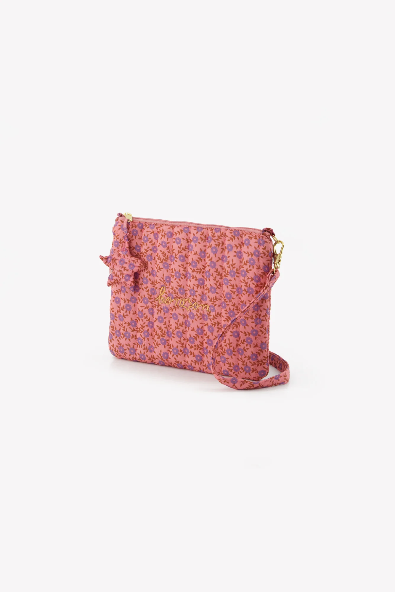 Pochette à bandoulière - Telma Foulfleur Violet - Image 6