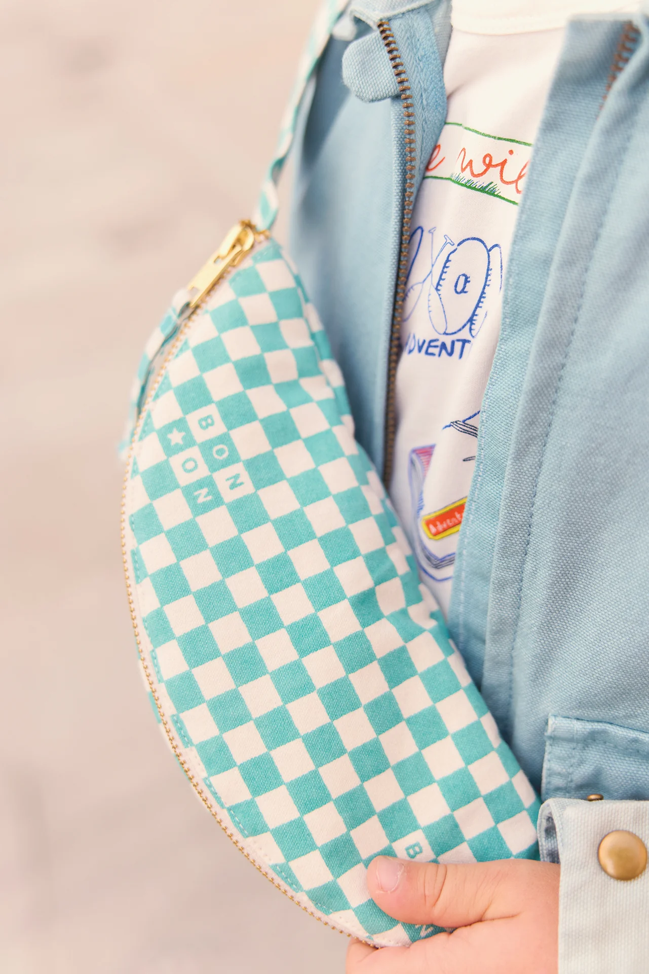 Banane - Damier bleu Vintage - Image 3