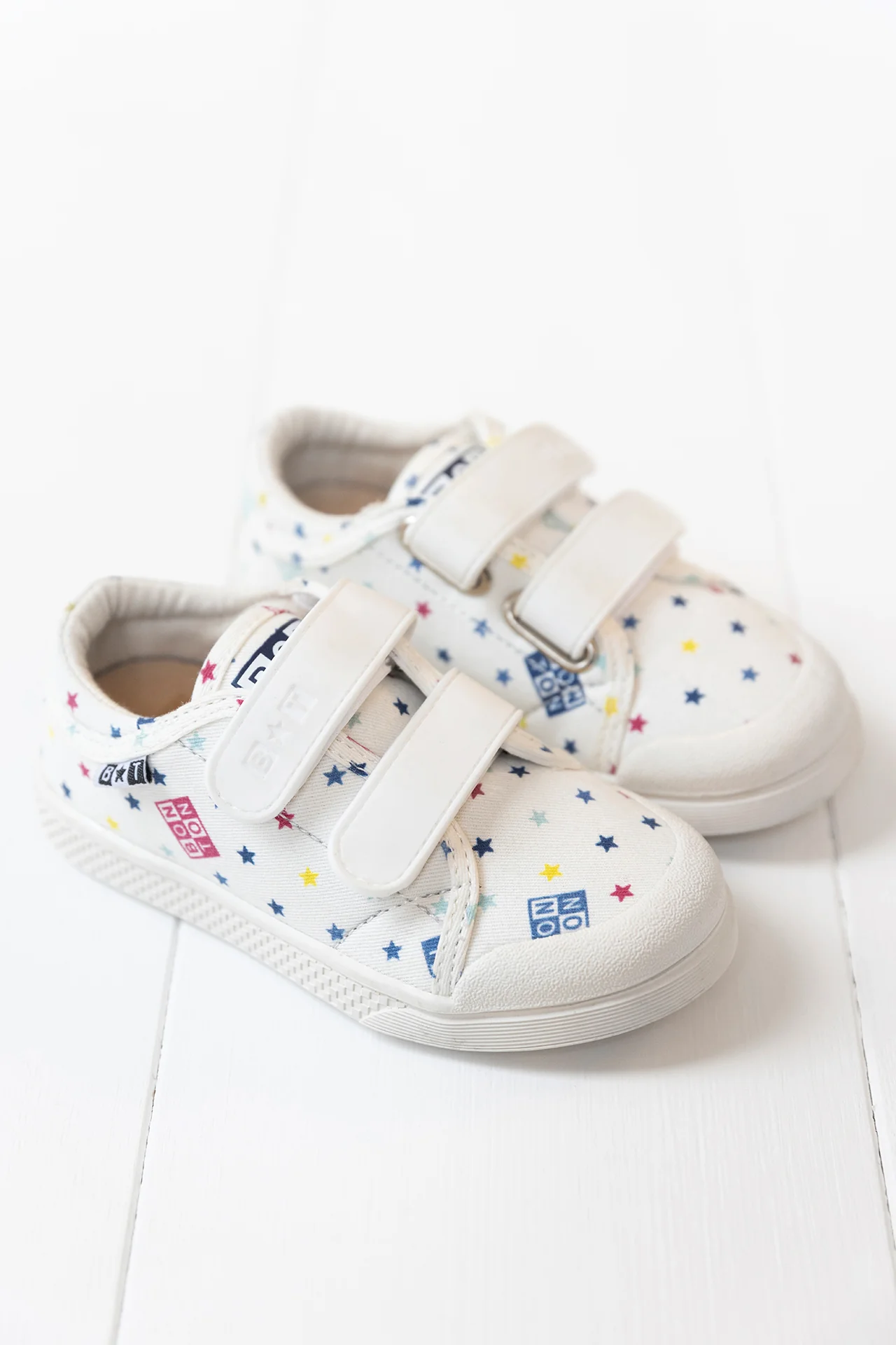 Baskets - Izy scrath écru bonton