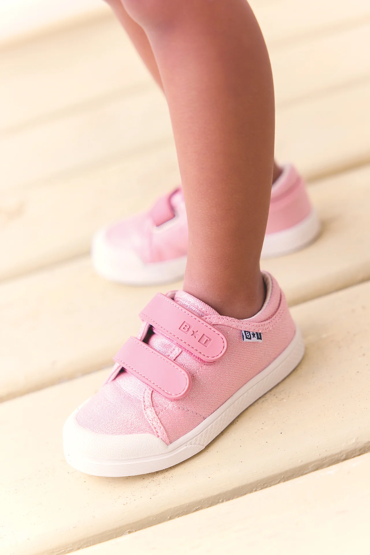 Baskets - Izy scrath rose blanchi - Image 4