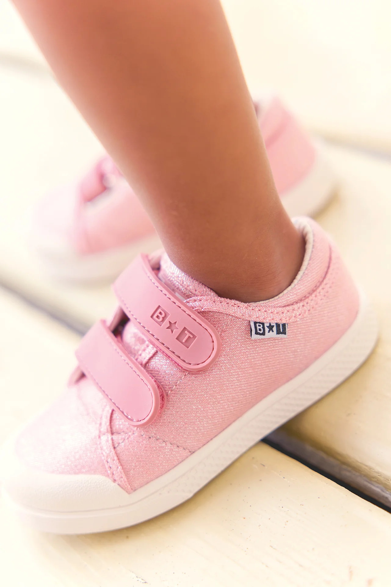 Baskets - Izy scrath rose blanchi - Image 5