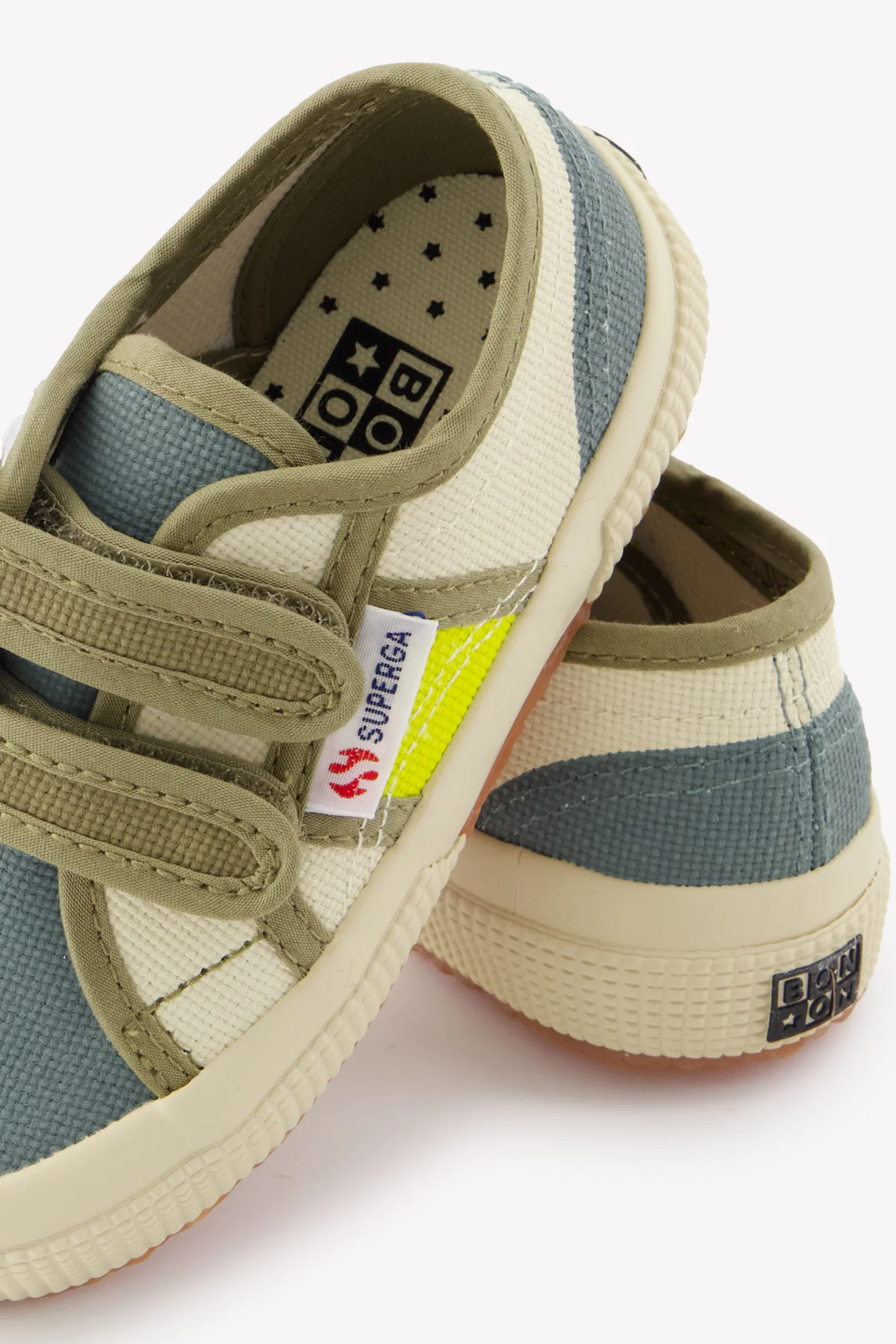 Baskets - vertes coton Bonton x Superga - Image 5