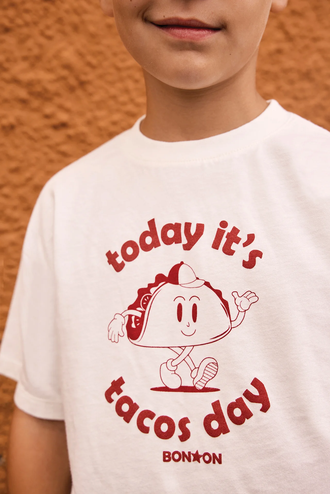 T-Shirt - Livo Tacos Ecru Bonton - Image 2