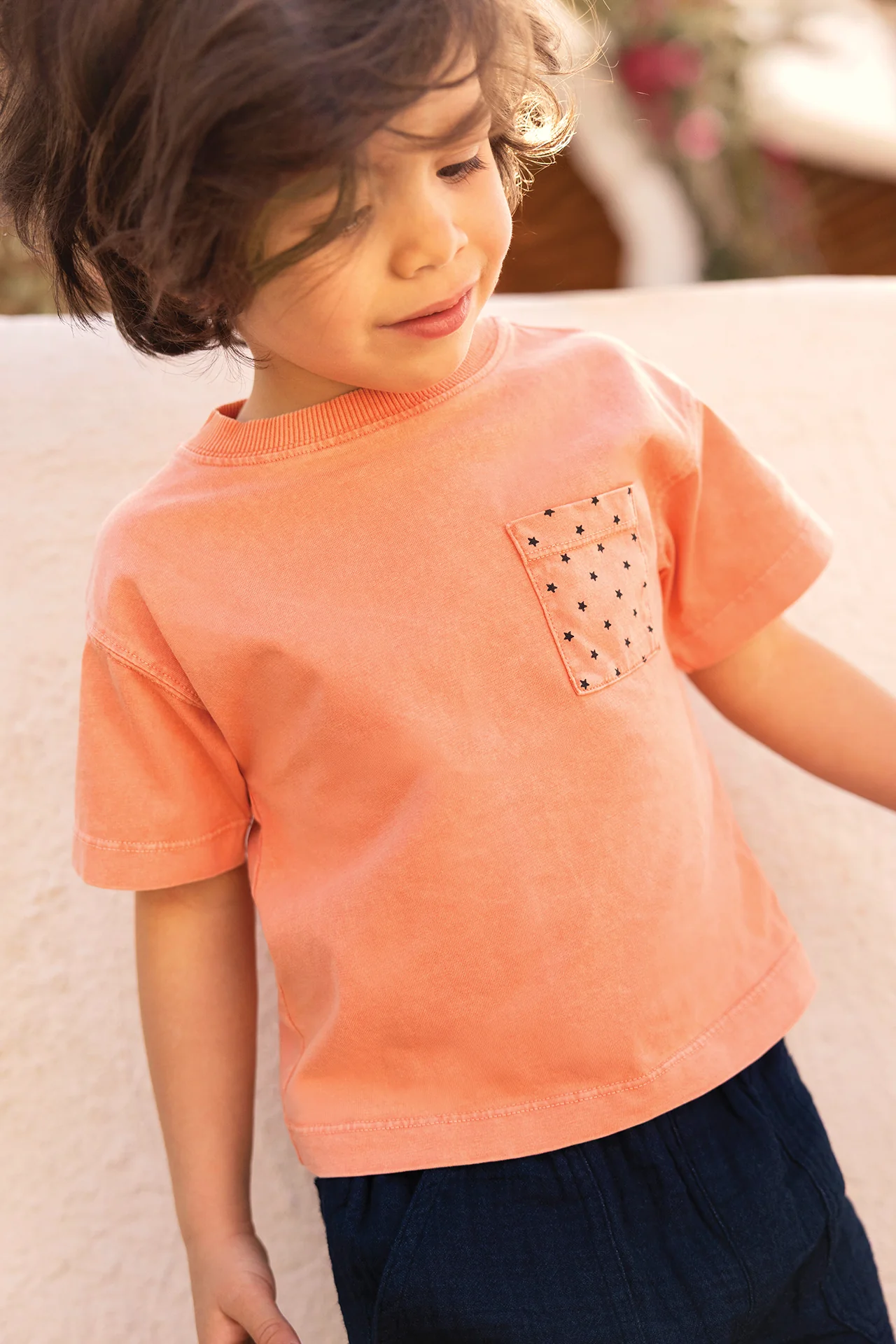 T-Shirt - Nixon Rose Sunset - Image 2