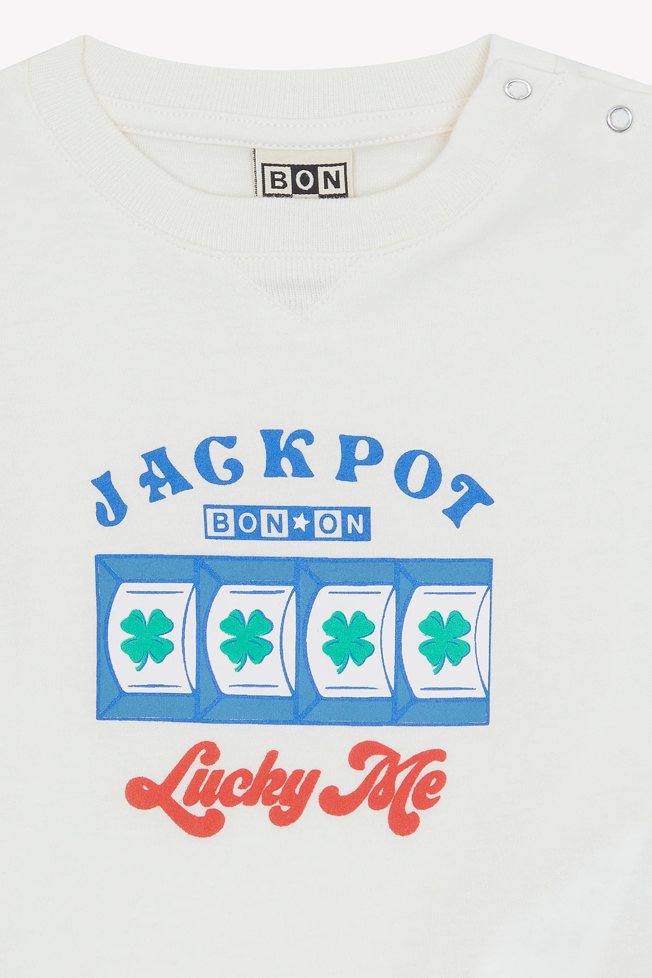T-Shirt - Lodestie Luck Ecru Bonton - Image 4
