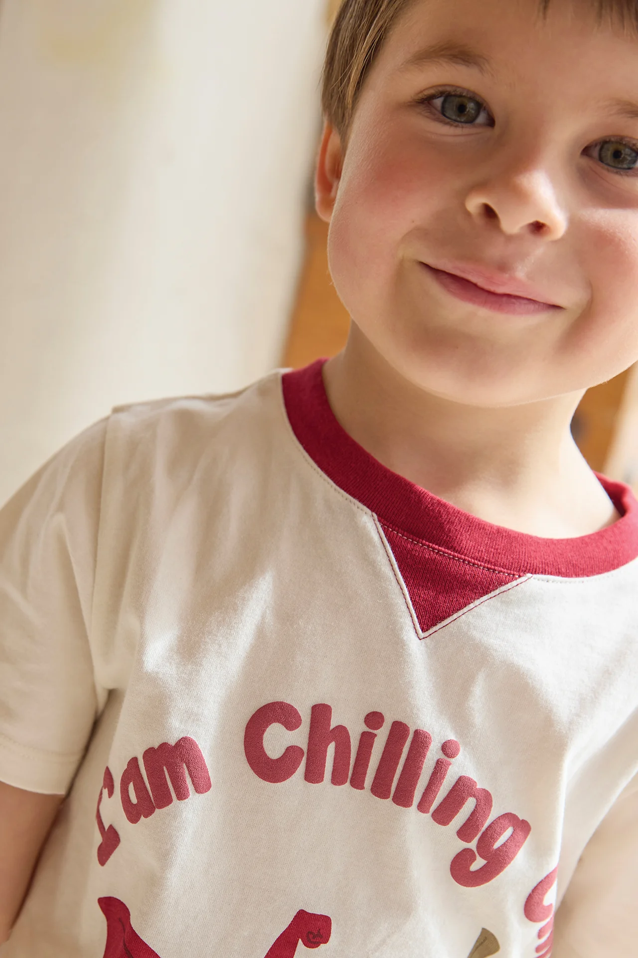 T-Shirt - Lodestie Chili Ecru Bonton - Image 2