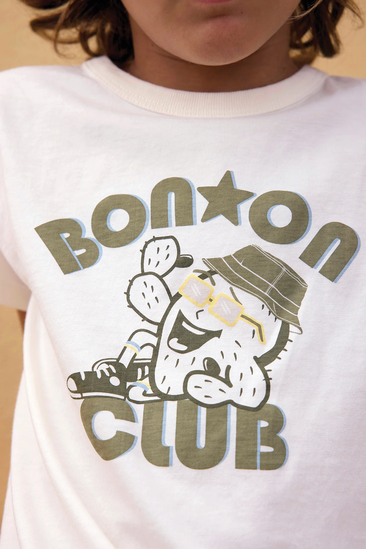 T-Shirt - Tubo Club Ecru Bonton - Image 2