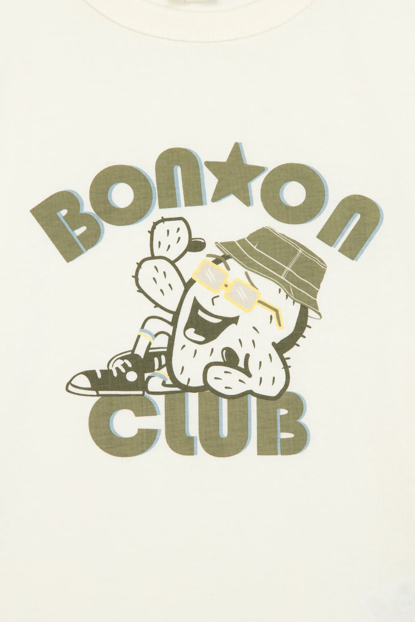T-Shirt - Tubo Club Ecru Bonton - Image 5