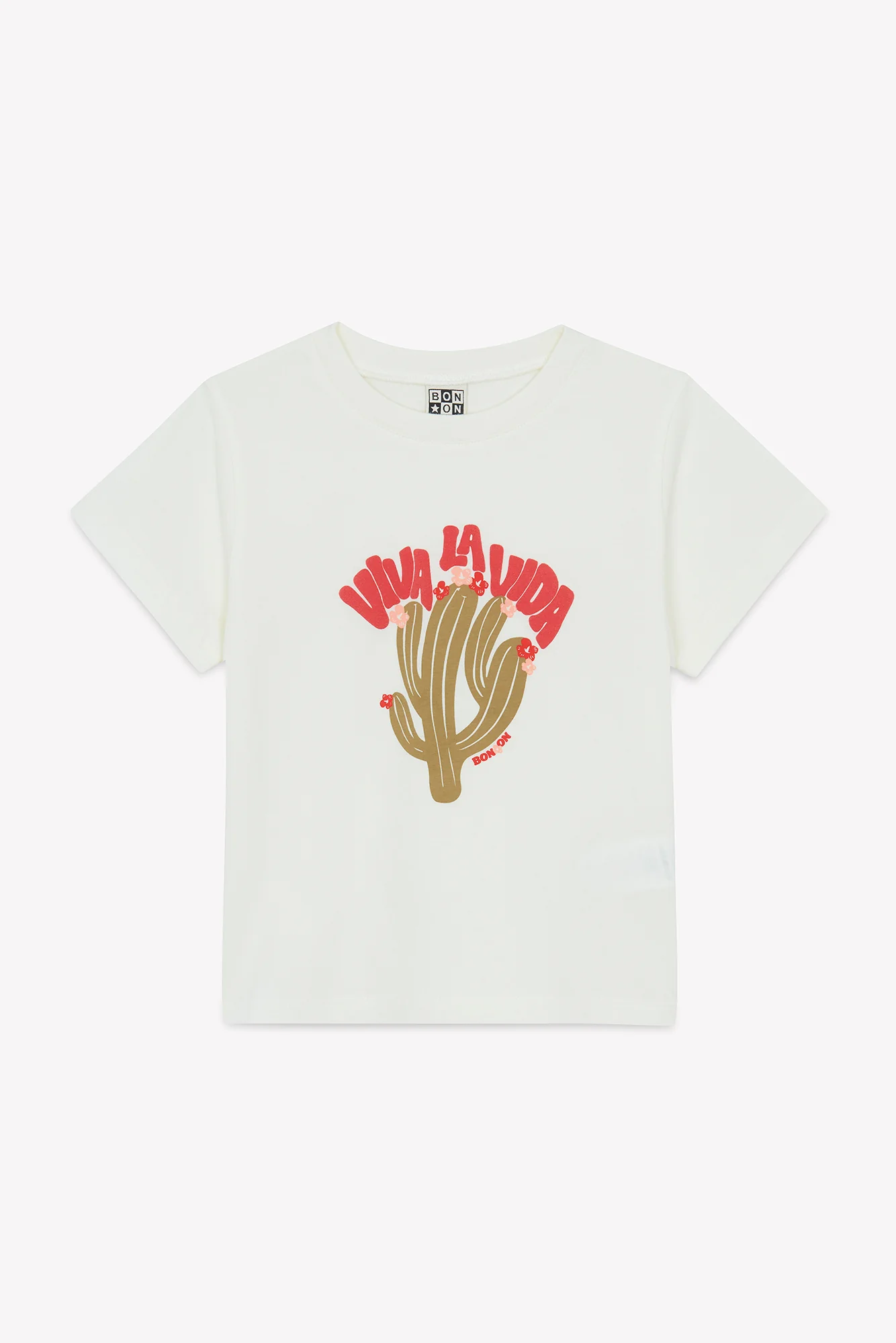 T-Shirt - Tubo Viva Ecru Bonton - Image 3