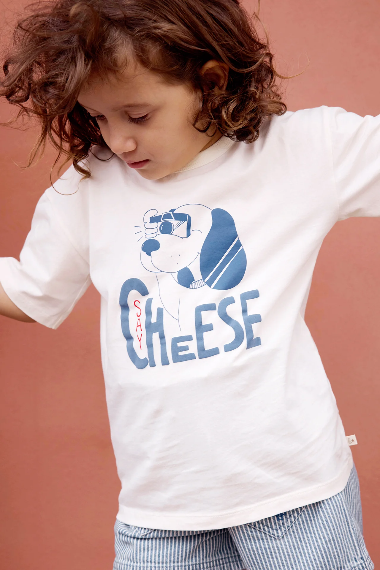T-Shirt - Livo Cheese Ecru Bonton - Image 2