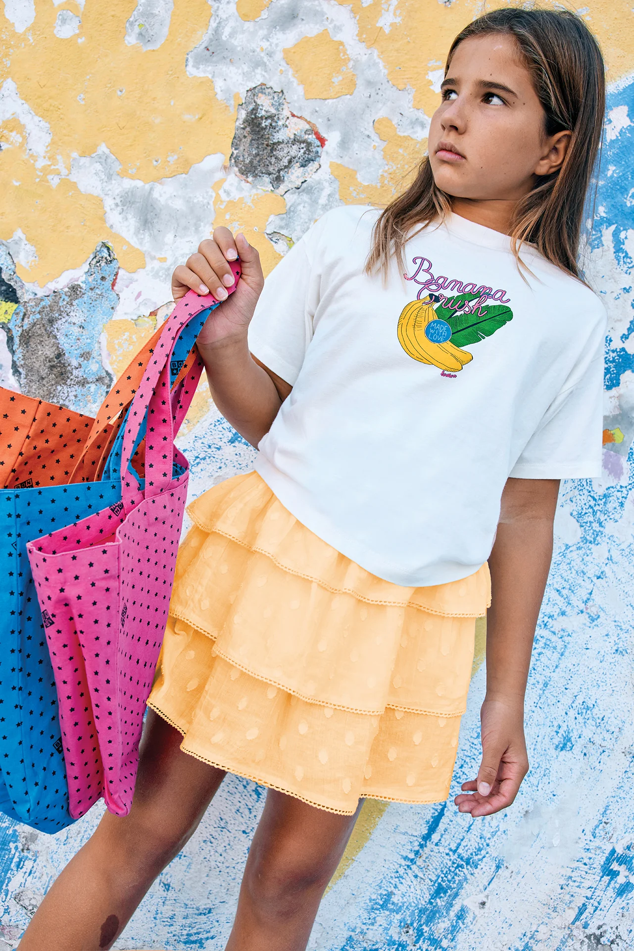 T-Shirt - Livo Banana Ecru Bonton