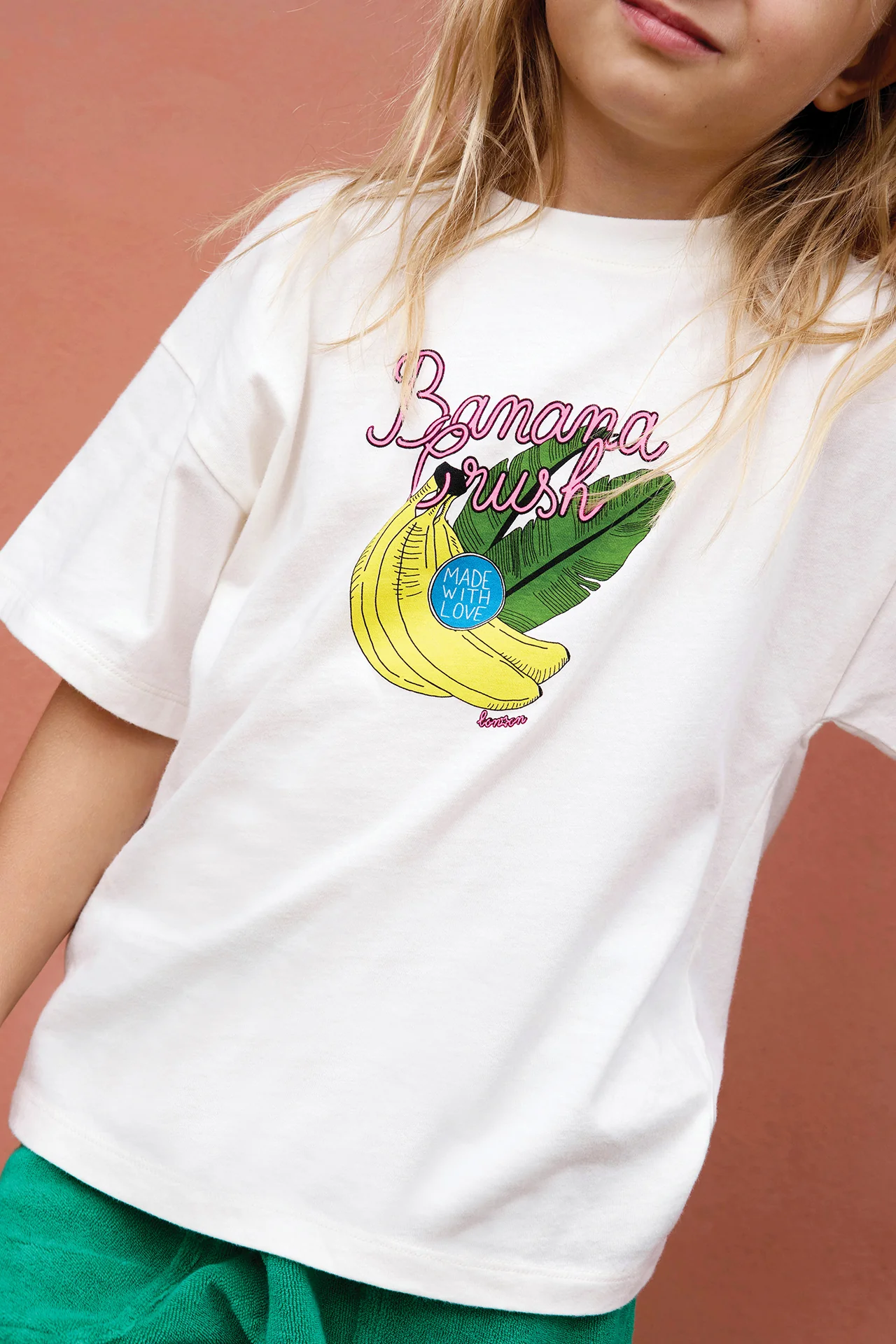 T-Shirt - Livo Banana Ecru Bonton - Image 4