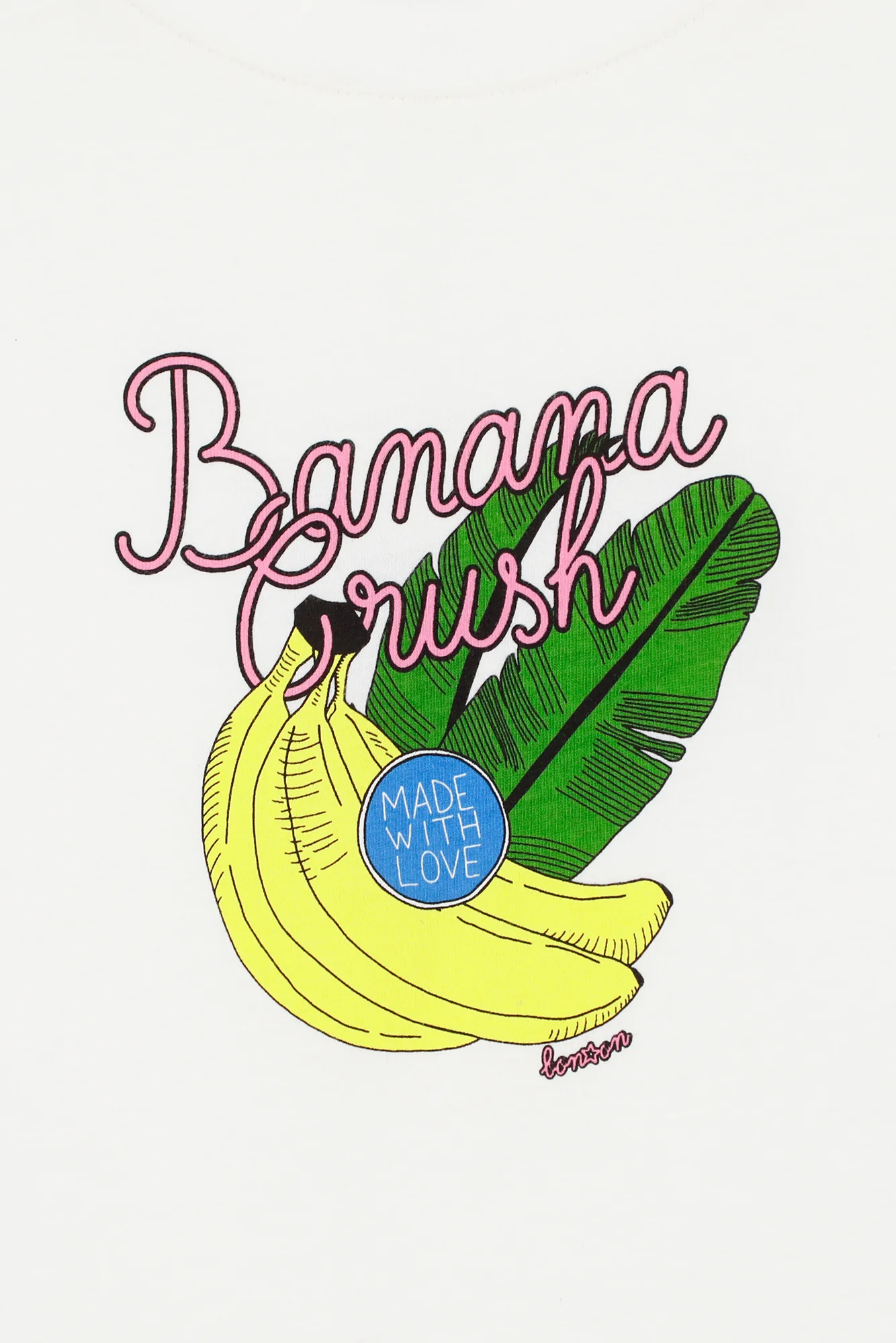 T-Shirt - Livo Banana Ecru Bonton - Image 6