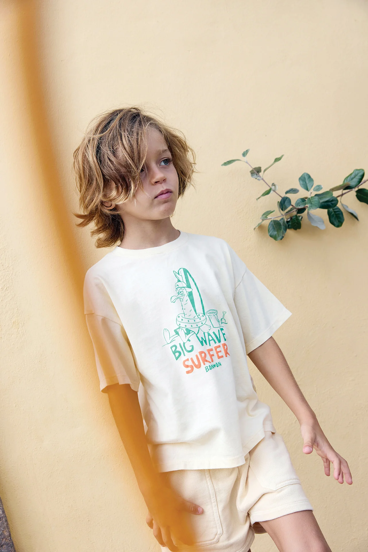T-Shirt - Livo Bigwave Vanilla