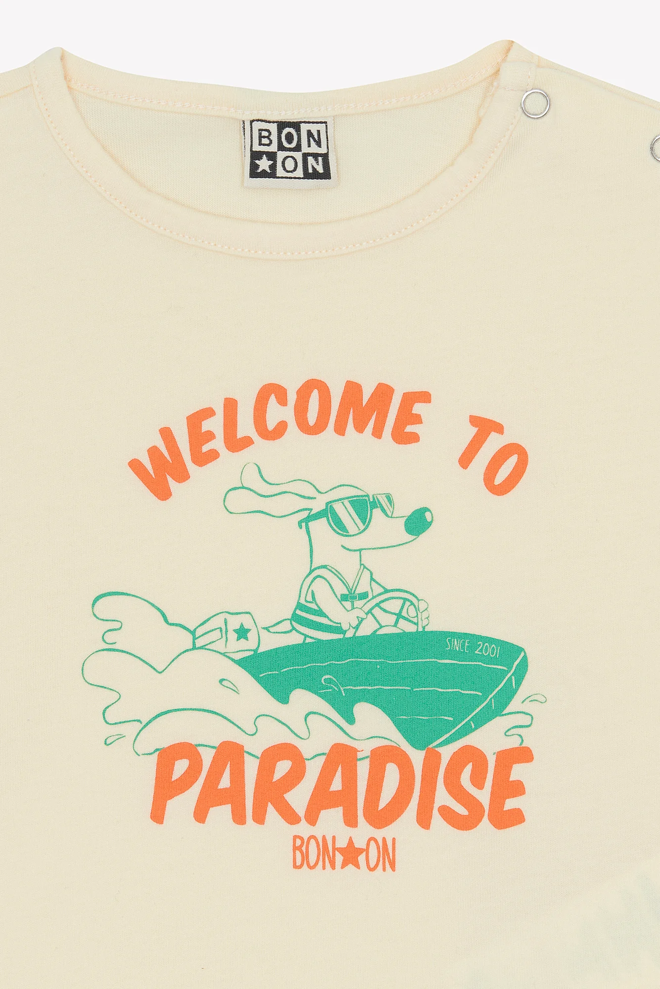 T-Shirt - Livo Paradise Vanilla - Image 4