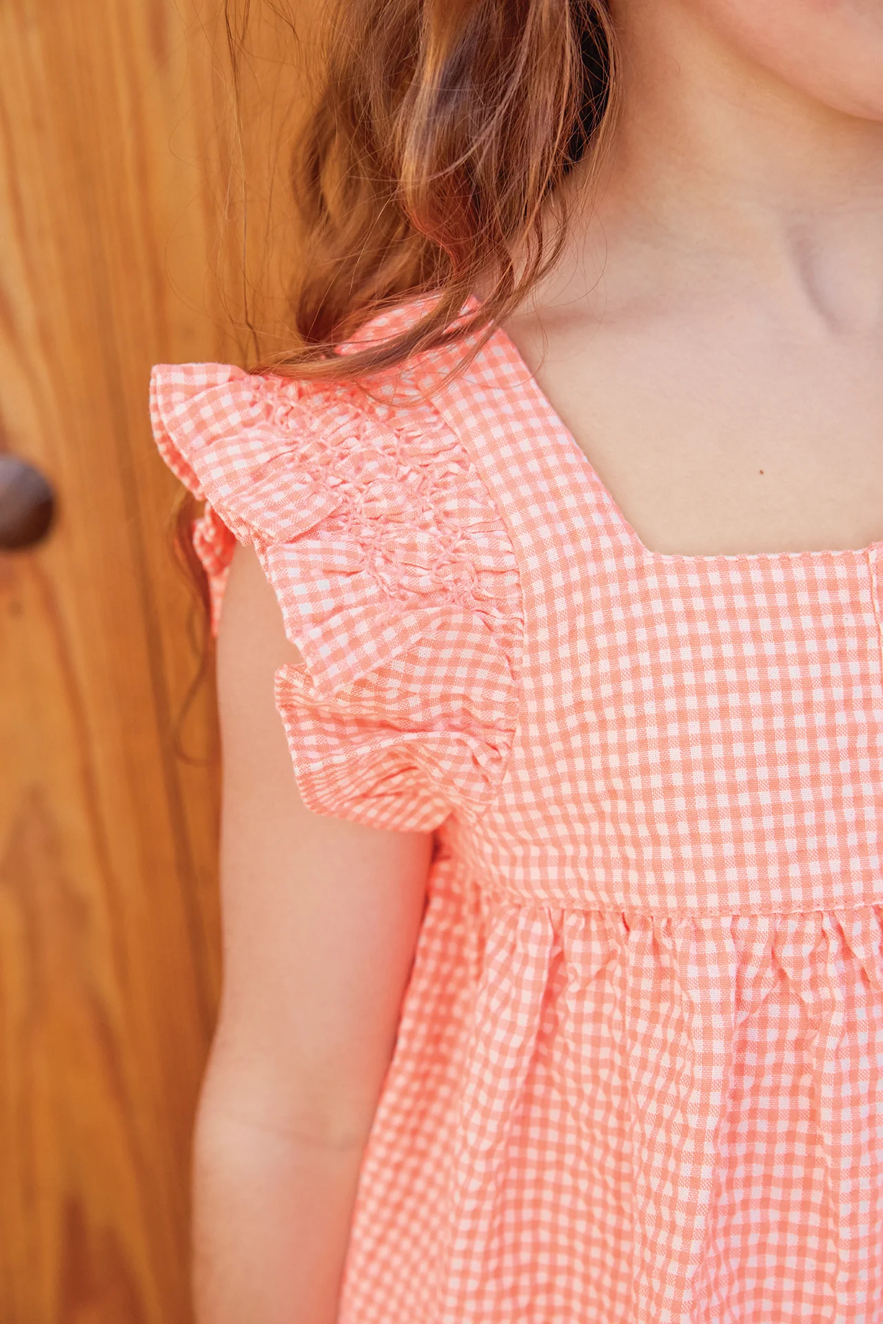 Chemise - Nelly Carreaux Fluo - Image 3