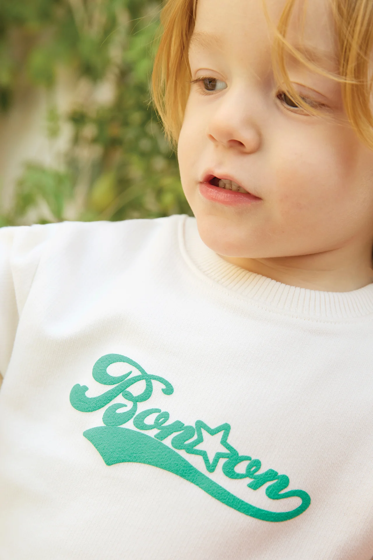 Sweat - Smily Logo Ecru Bonton - Image 2