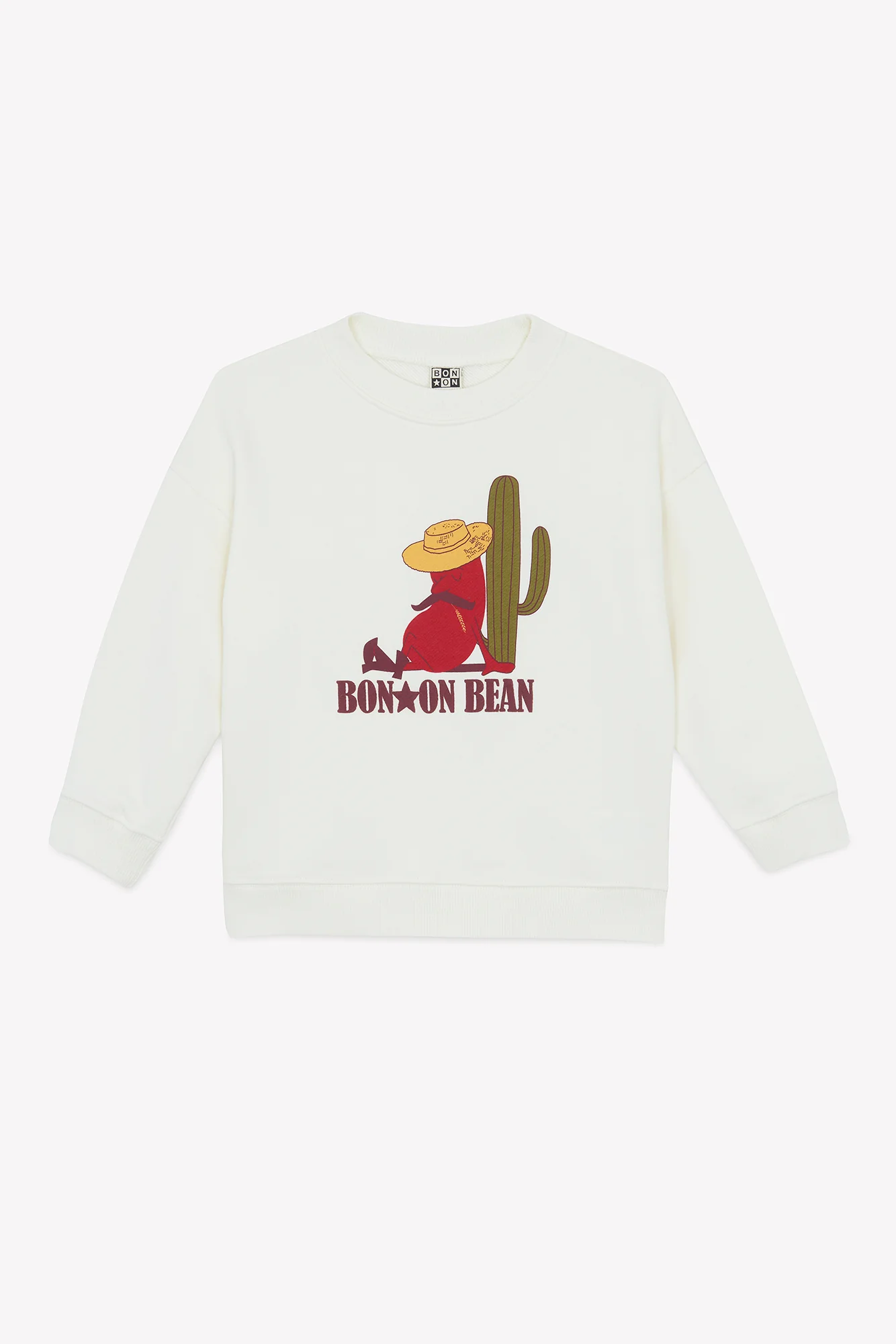 Sweat - Lame Bean Ecru Bonton - Image 3