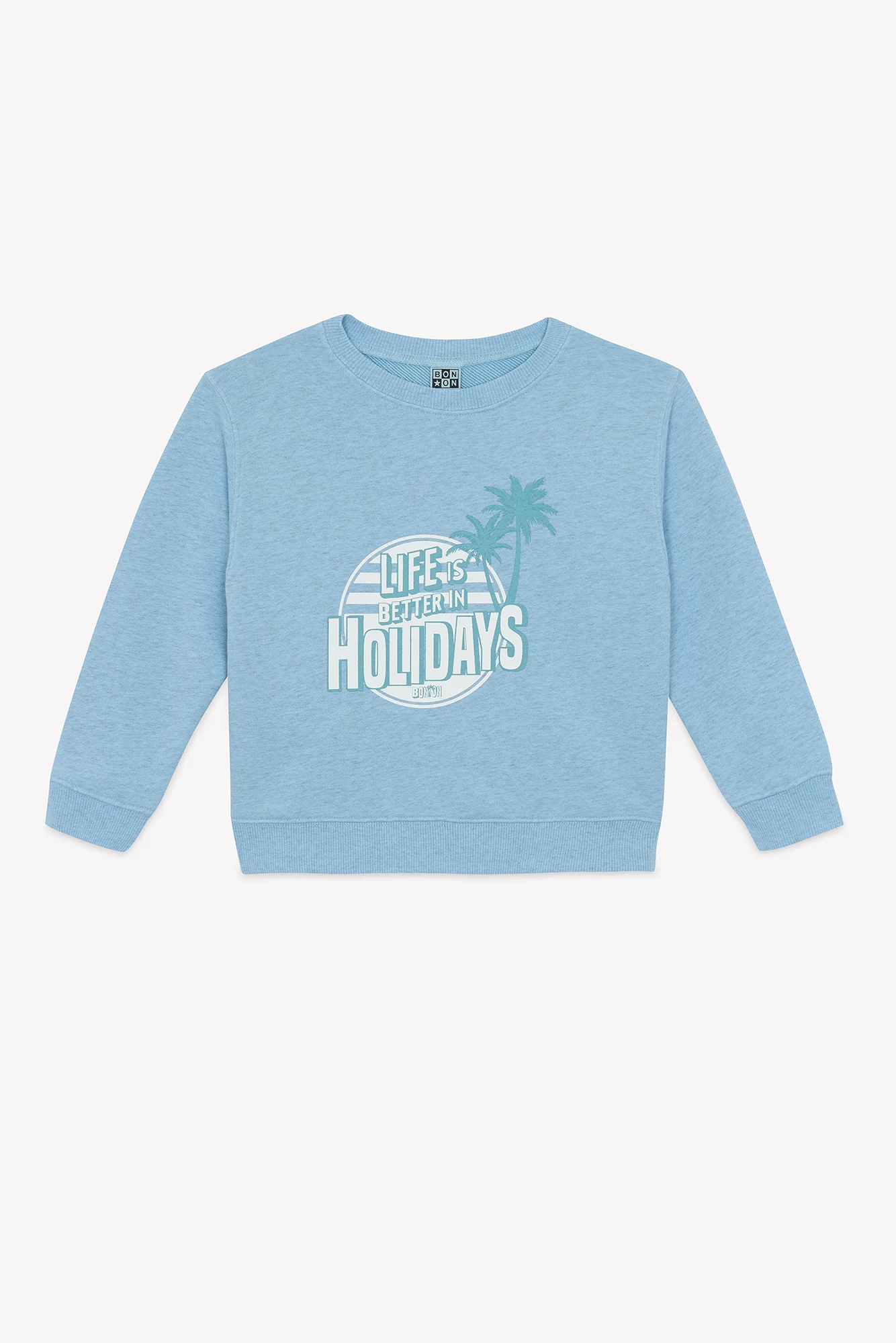 Sweat - Smile Holidays Bleu Azul - Image 3