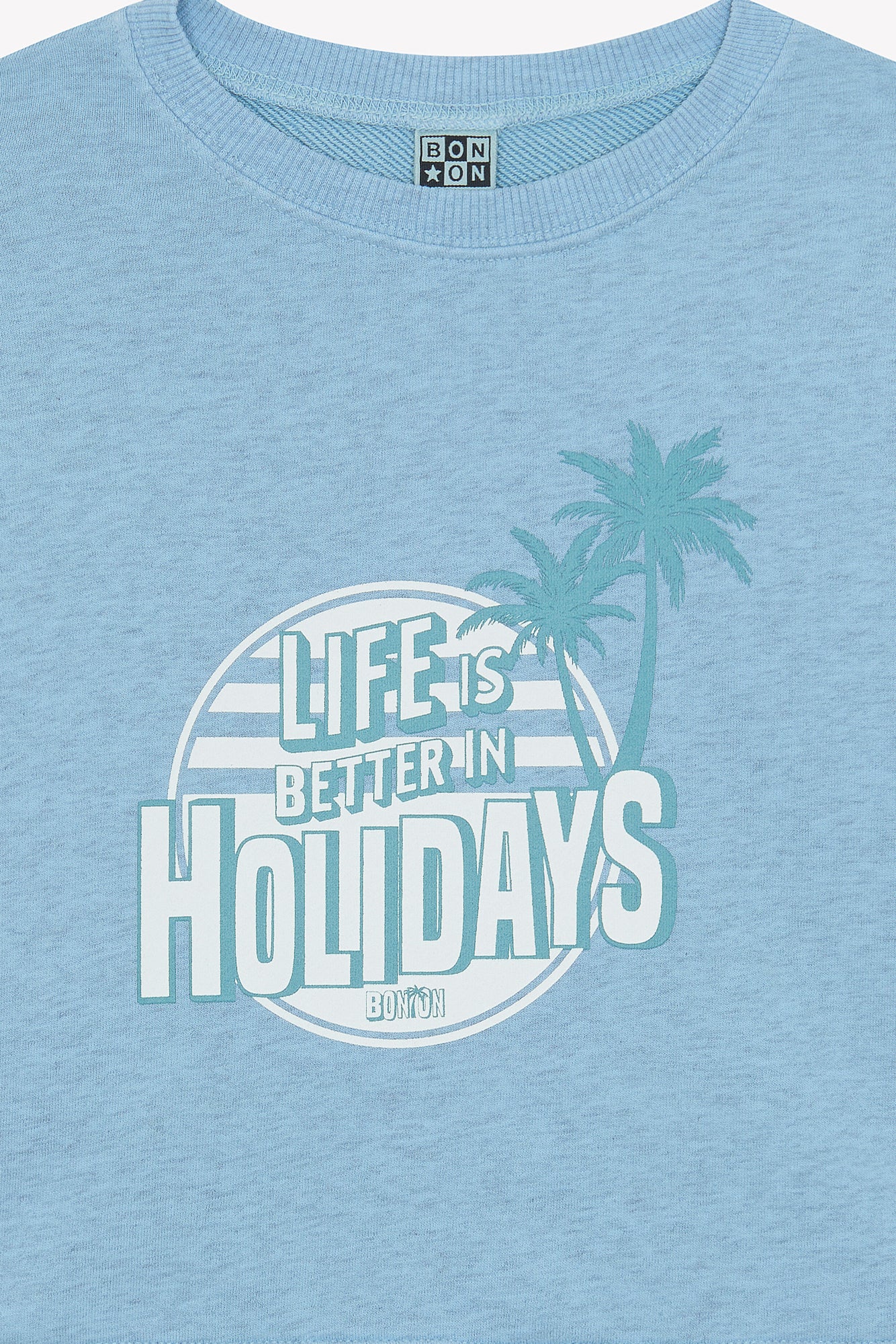 Sweat - Smile Holidays Bleu Azul - Image 4