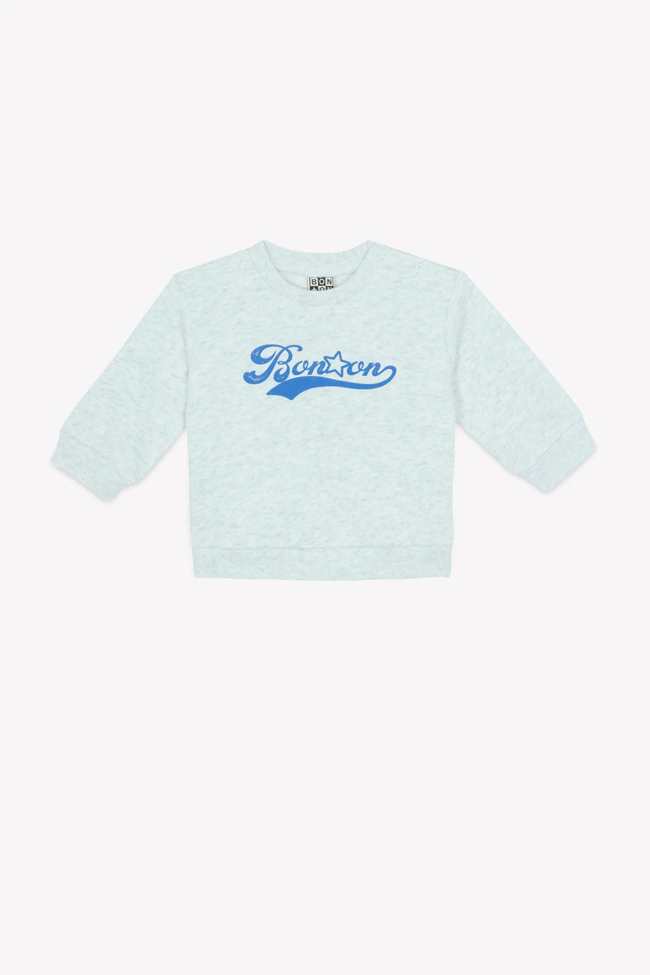 Sweat - Smily Logo Gris Chine - Image 5