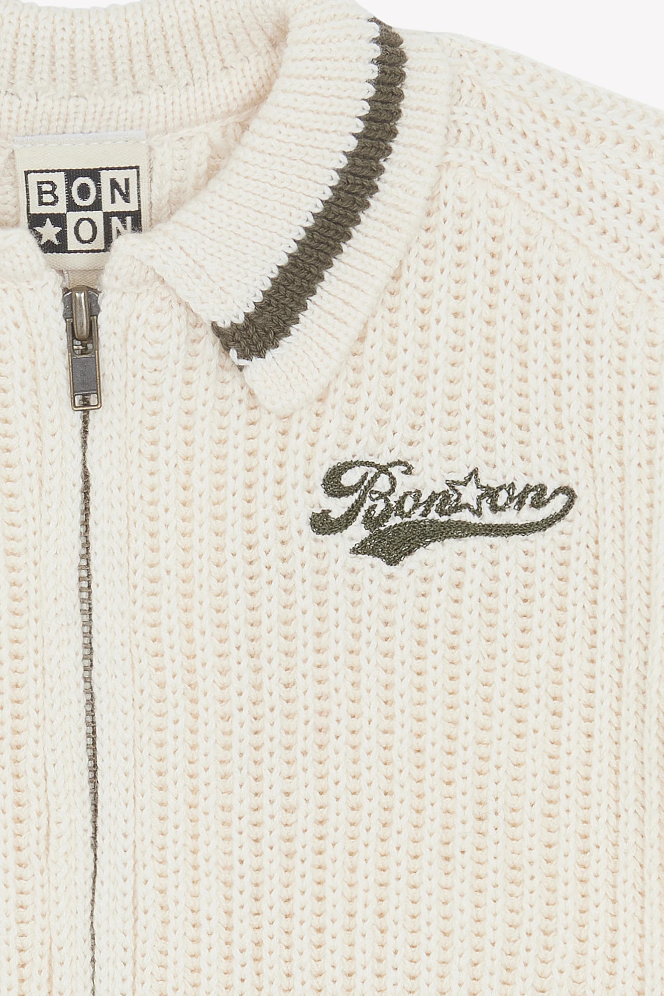 Cardigan - Nuggets Ecru Bonton - Image 4