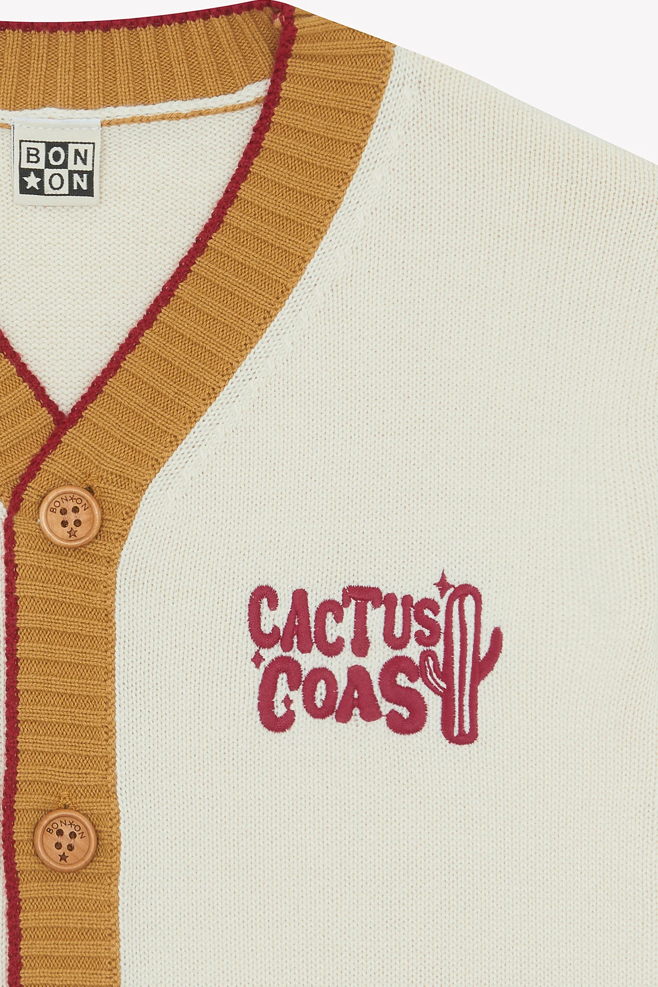 Cardigan - Lucas Ecru Bonton - Image 4