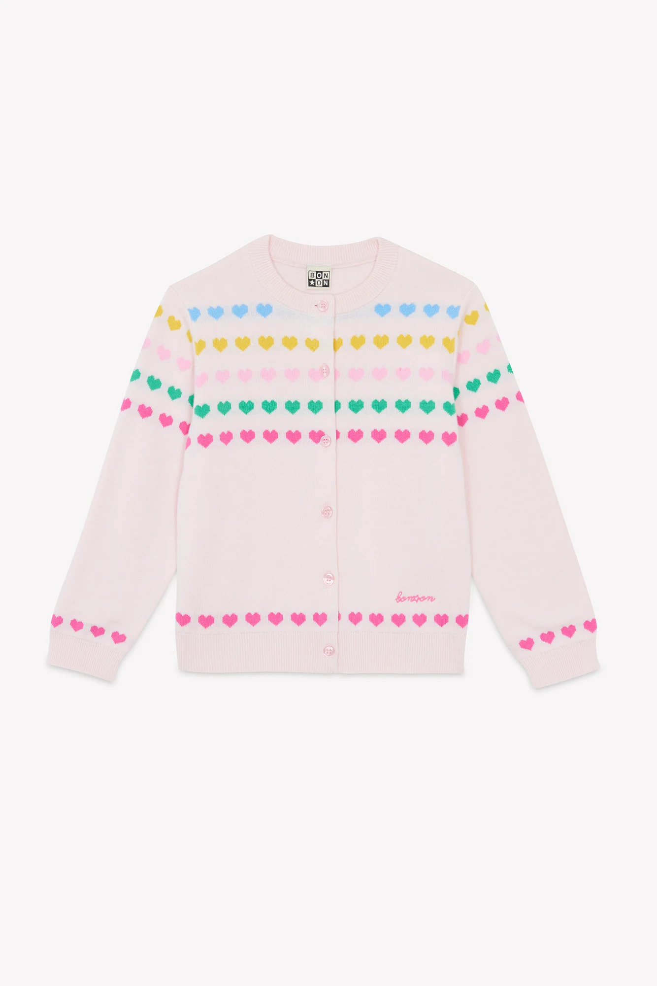 Cardigan - Laligne Rose Douceur - Image 7