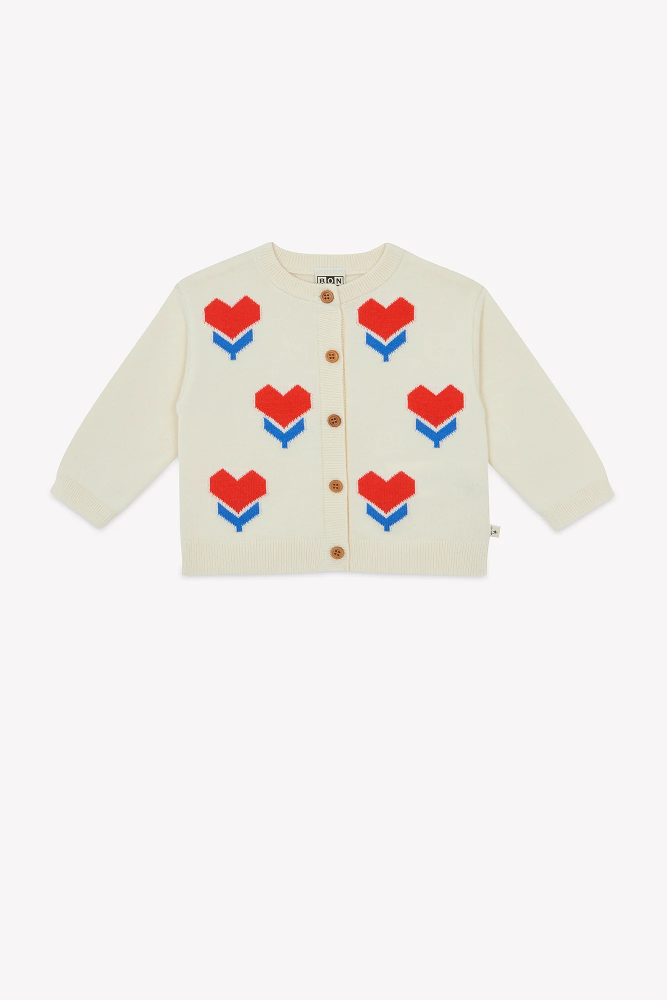 Cardigan - Nina Ecru Bonton - Image 3