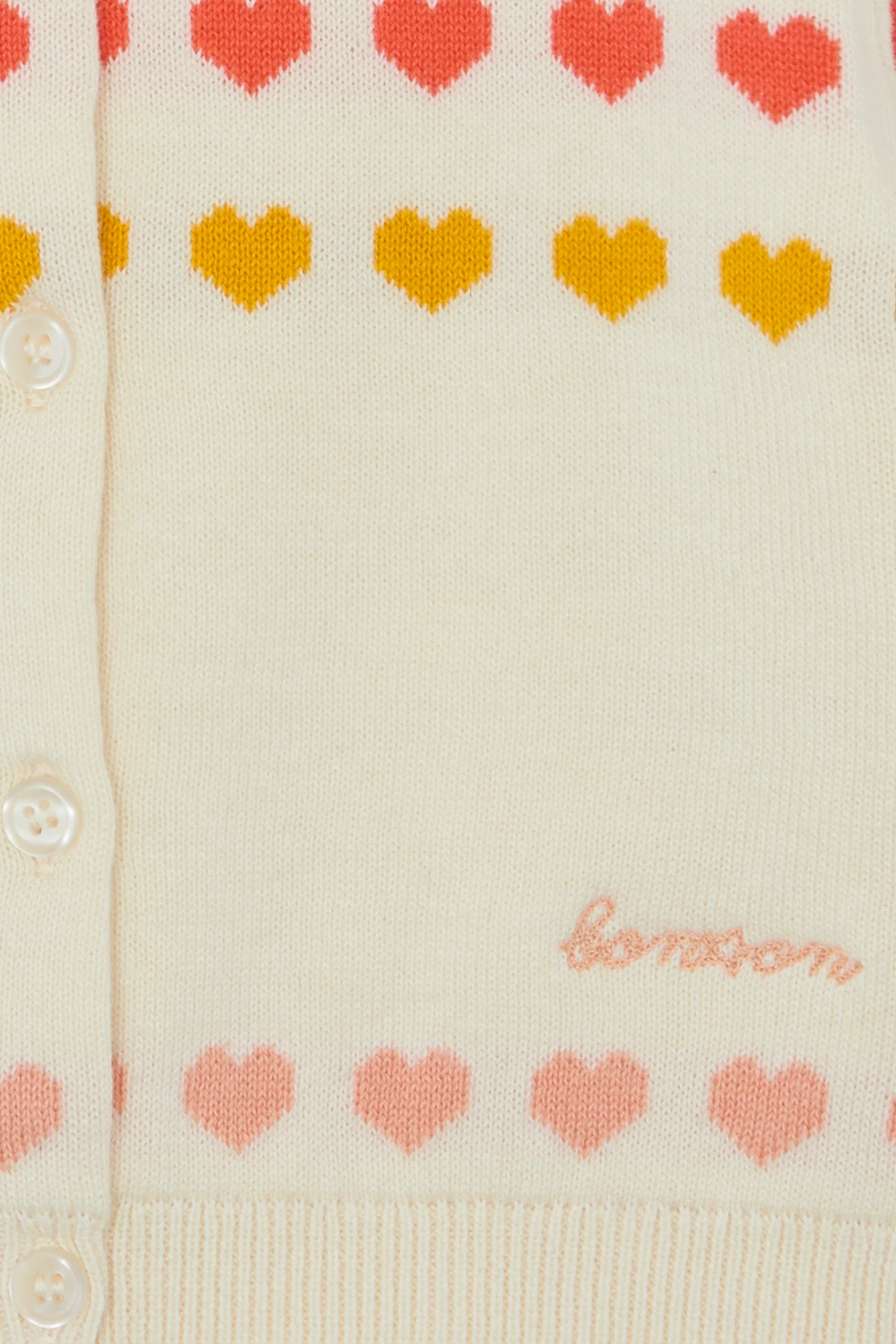 Cardigan - Laligne Ecru Bonton - Image 6