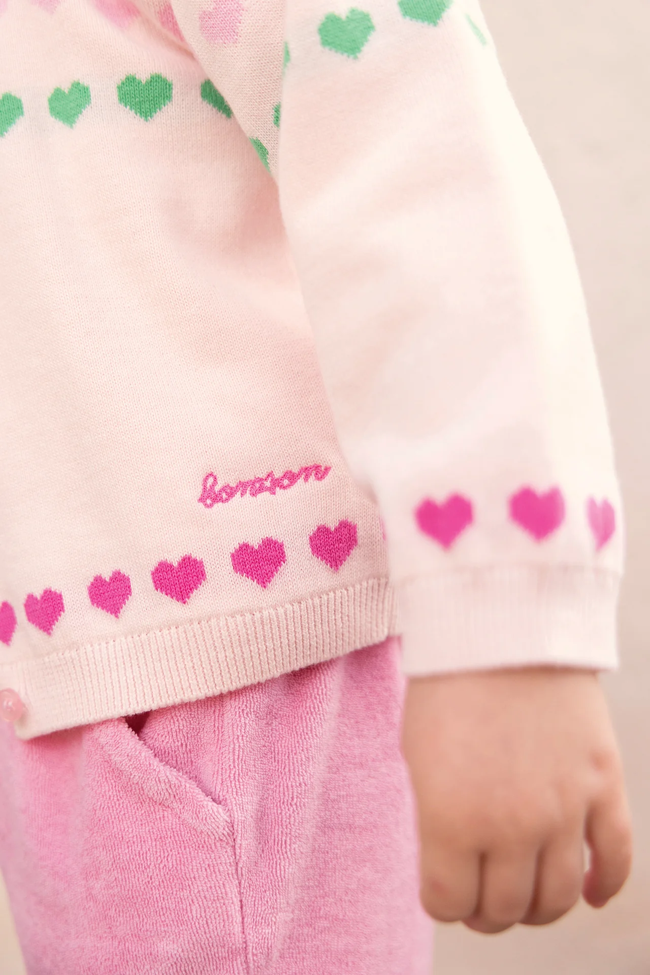 Cardigan - Laligne Rose Douceur - Image 4