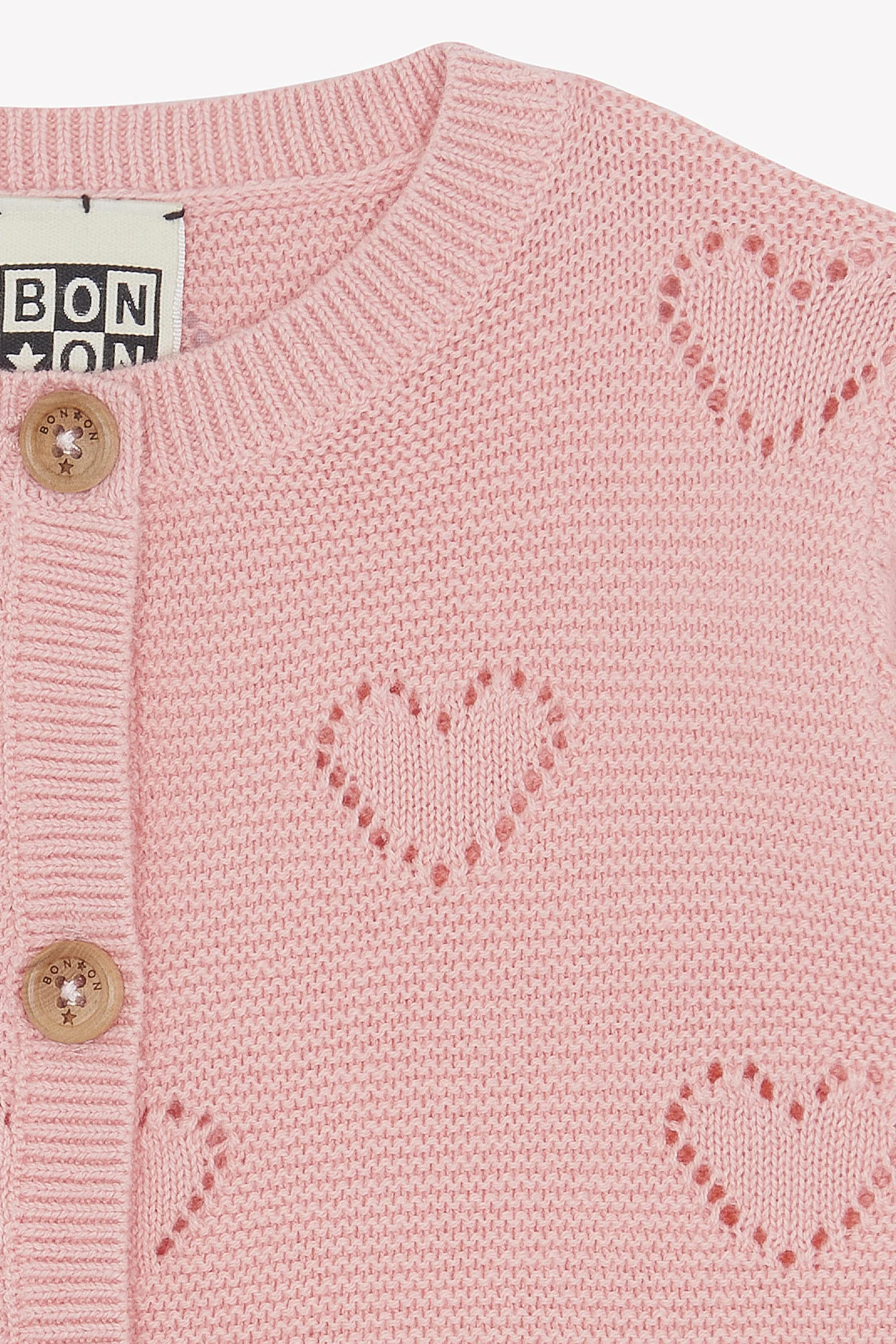 Cardigan - Lilet Coeur Orange Sunset - Image 3