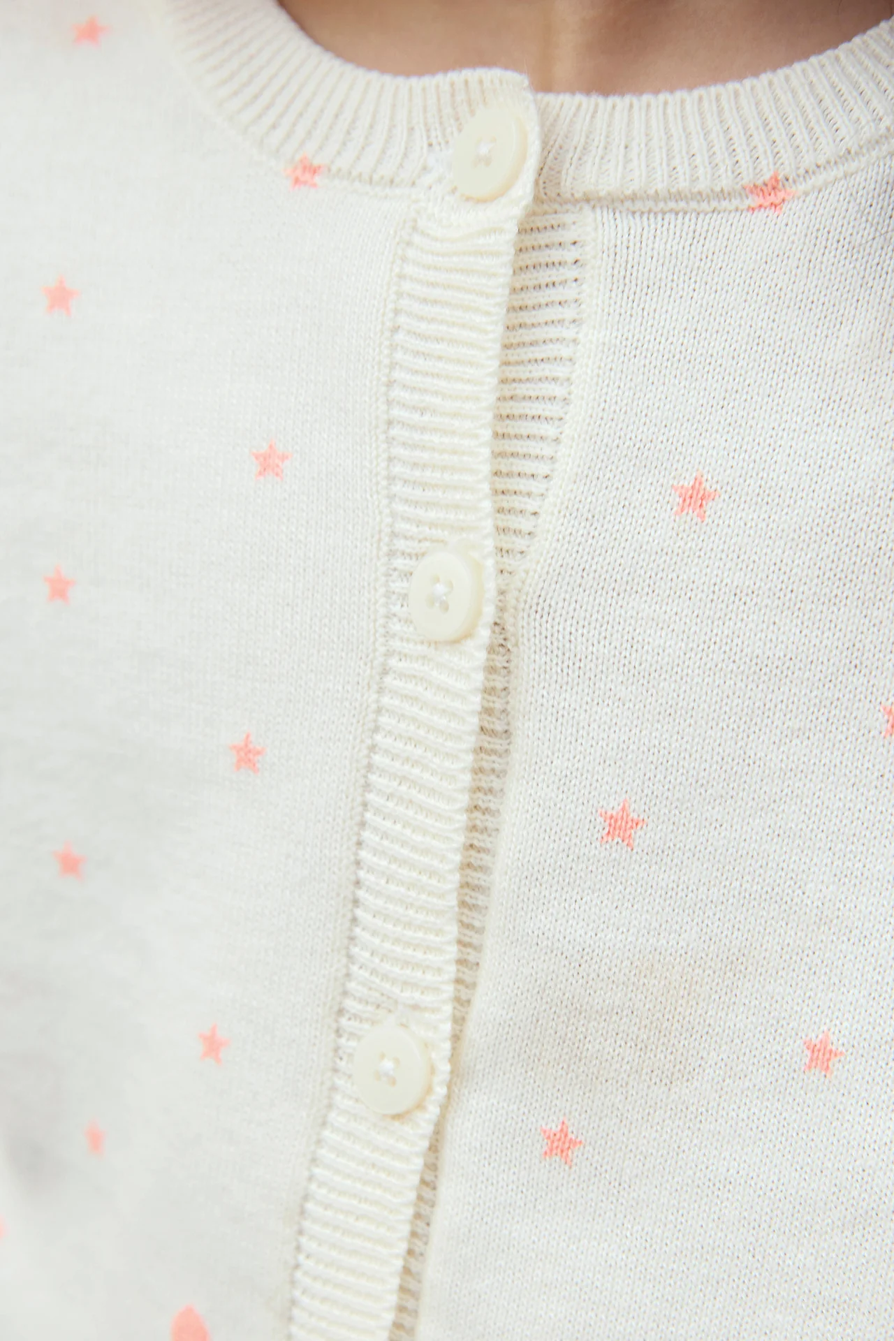Cardigan - Lilou Star Ecru Bonton - Image 2