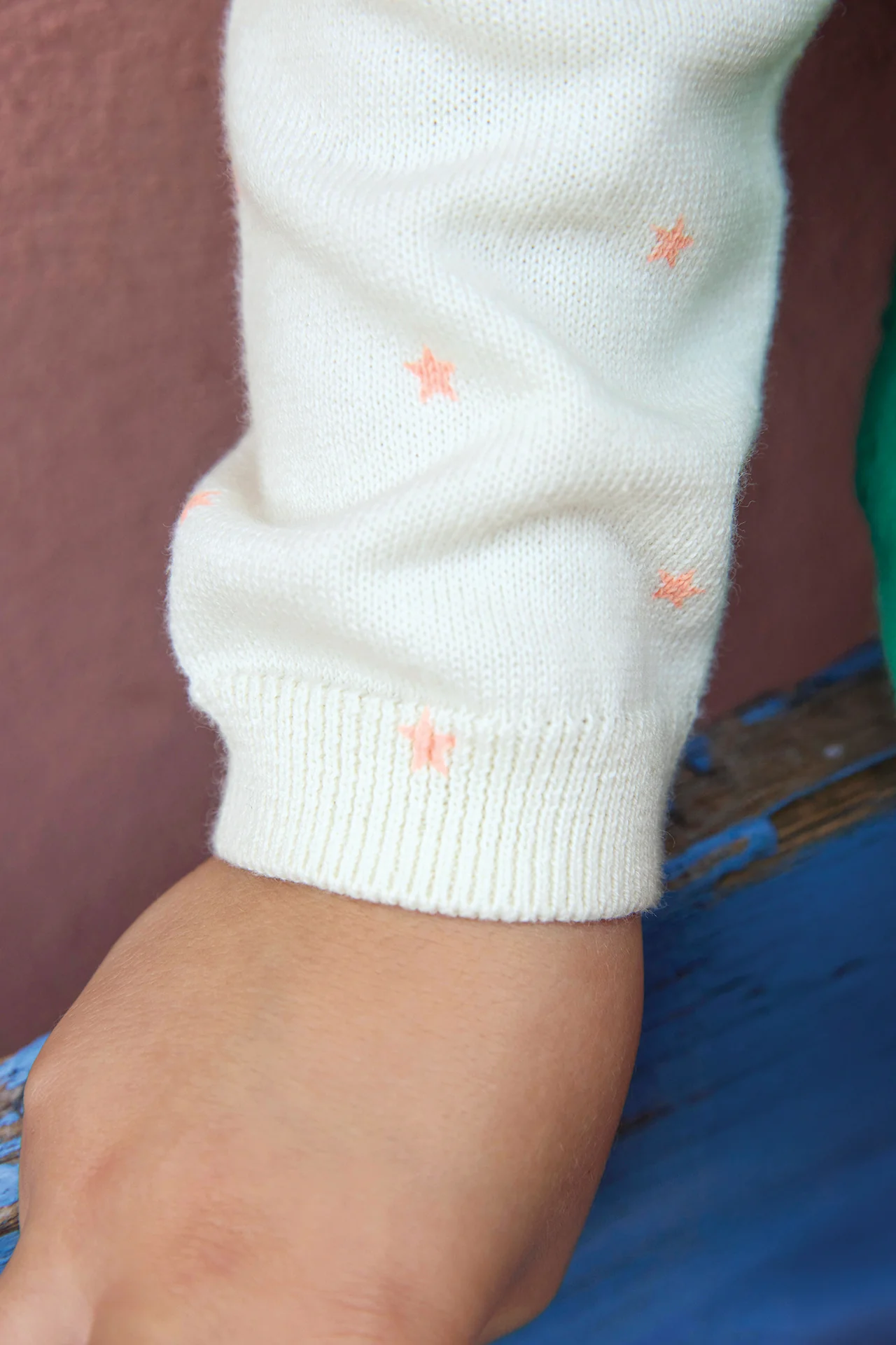 Cardigan - Lilou Star Ecru Bonton - Image 3