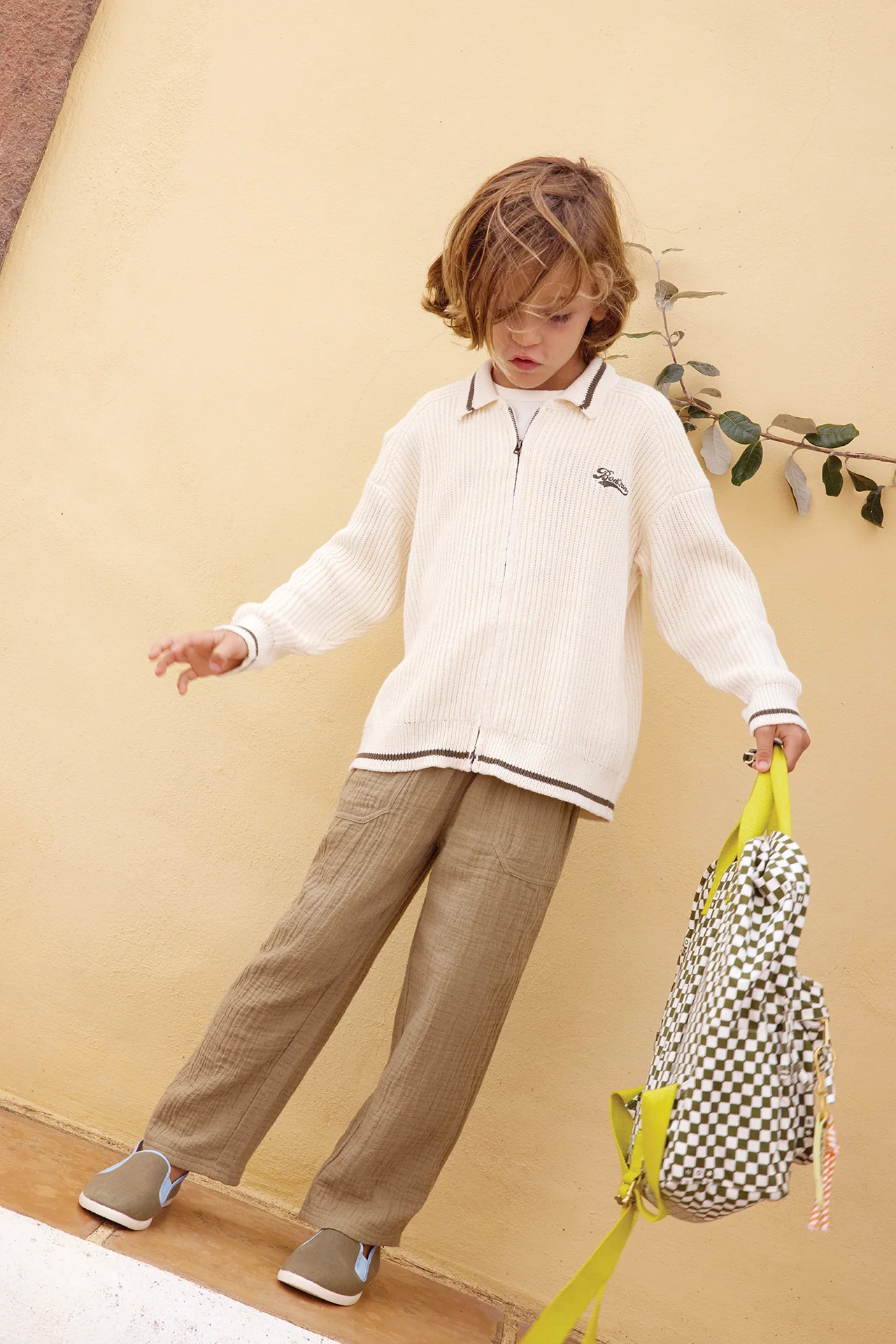Pantalon - Nils Kaki Cactus - Image 2